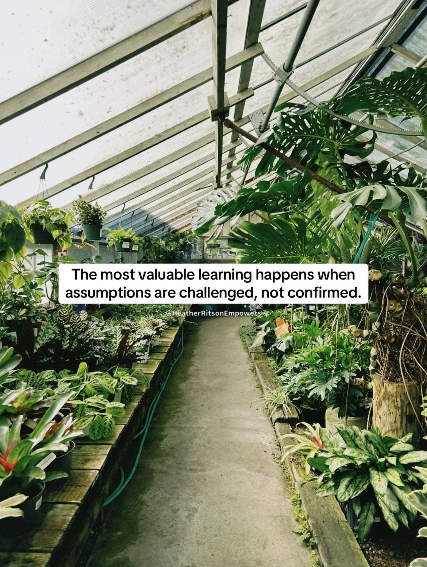 The most valuable learning happens when assumptions are challenged, not confirmed. It&rsquo;s about embracing new perspectives and questioning what we thought we knew.

🤔 This process helps us discover new strengths and areas for development, leadin
