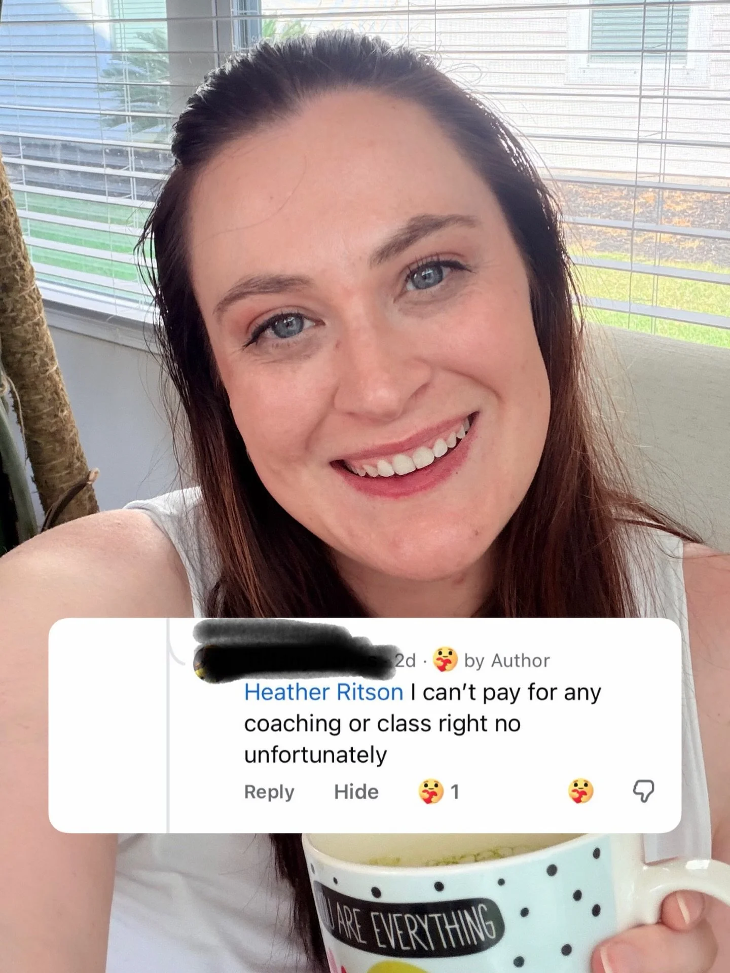 I have been getting this a lot lately ⬆️

Like a lot, a lot! 

My goal has always to be the support for others that I wished I had along my journey. 

I never want financial reasons to be a barrier for others to not receive the support they deserve.
