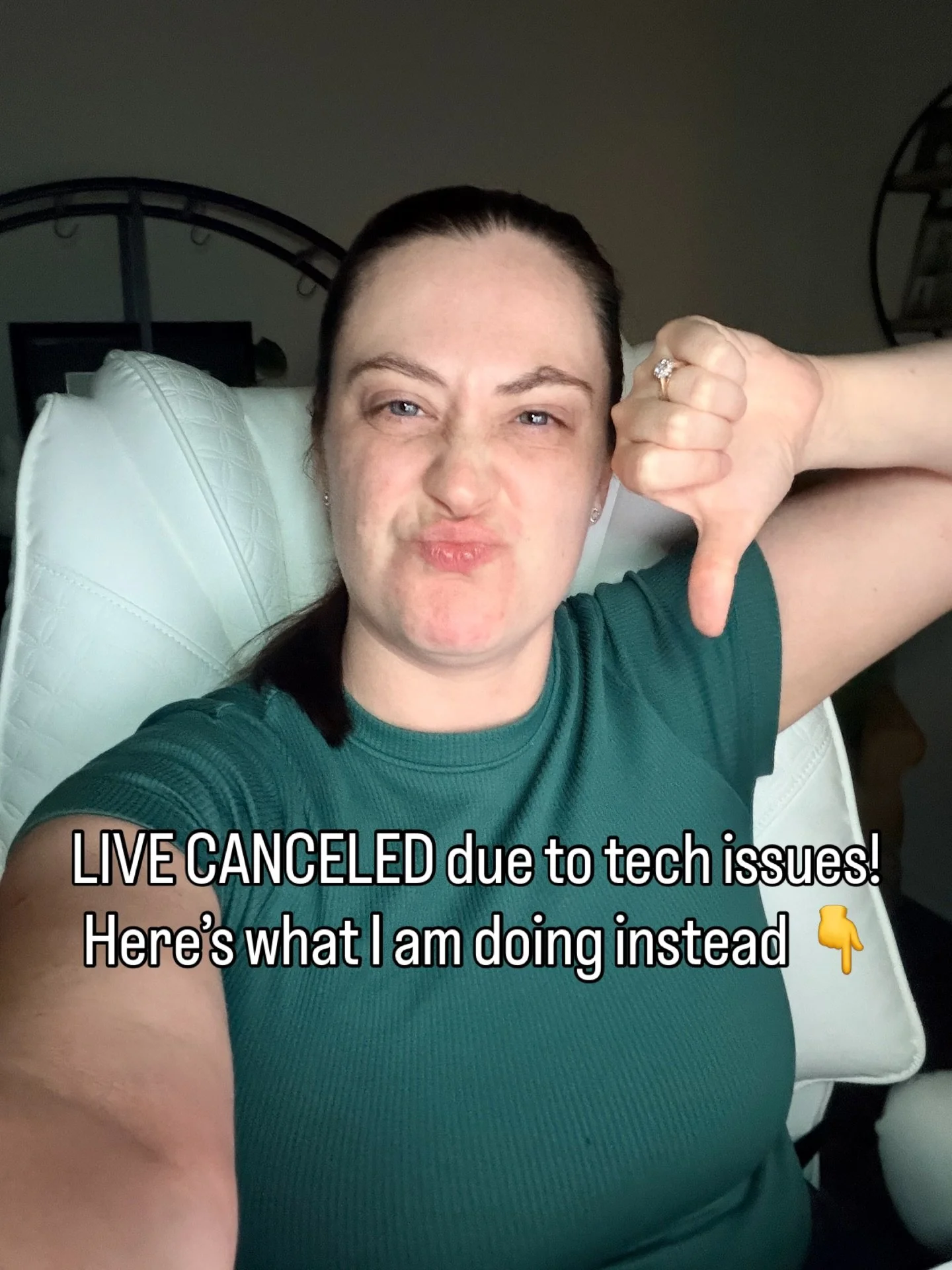 I went to start my LIVE and found out that it&rsquo;s not so simple over here on Insta 👎

This is how I am pivoting! 

Please comment or DM me with any questions, support, etc. I will offer support and guidance that way by responding to them! 

I&rs