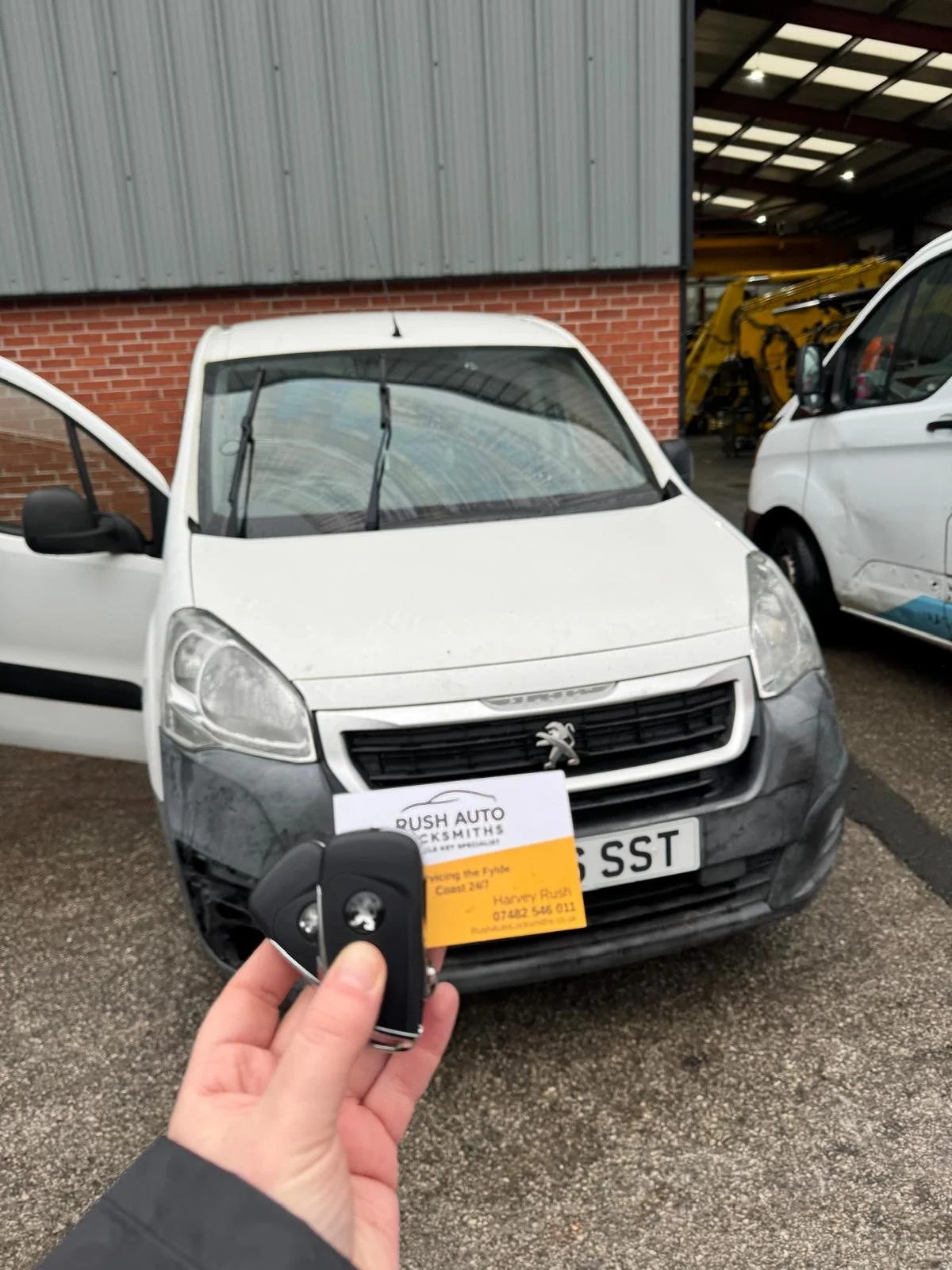 Peugeot all keys replaced
