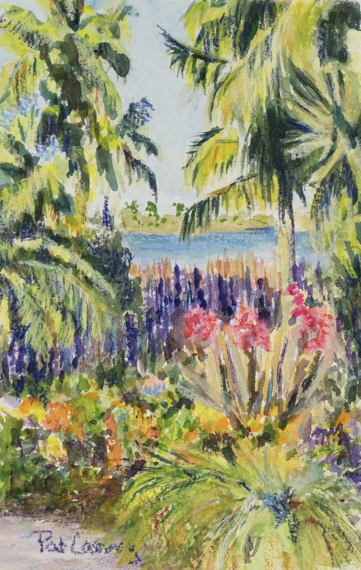 Naples Botanical Garden-7x9-$150 Sold(prints only)