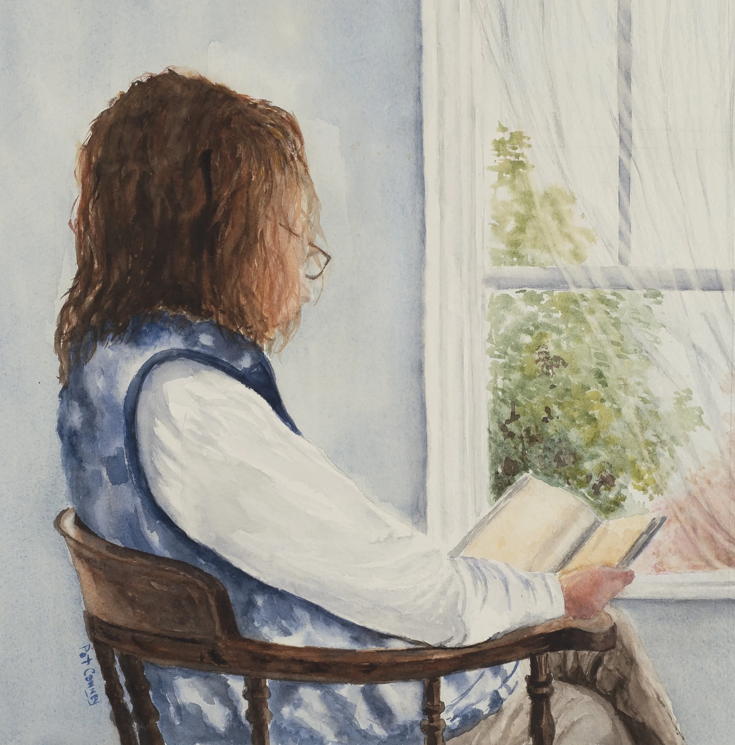 Quiet Time-18x18-Prints only
