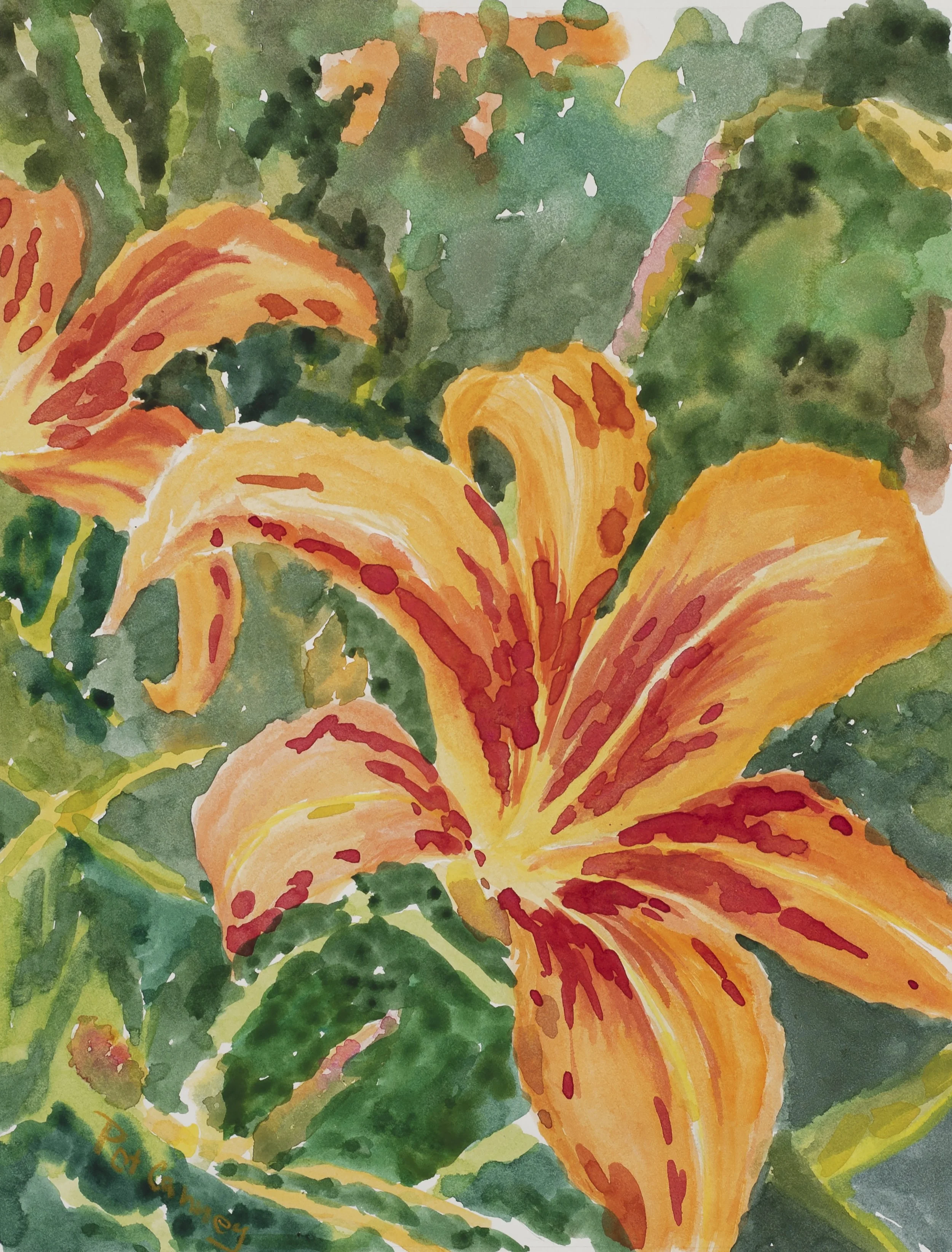 Blooming-12.75x15.25-watercolor-$235