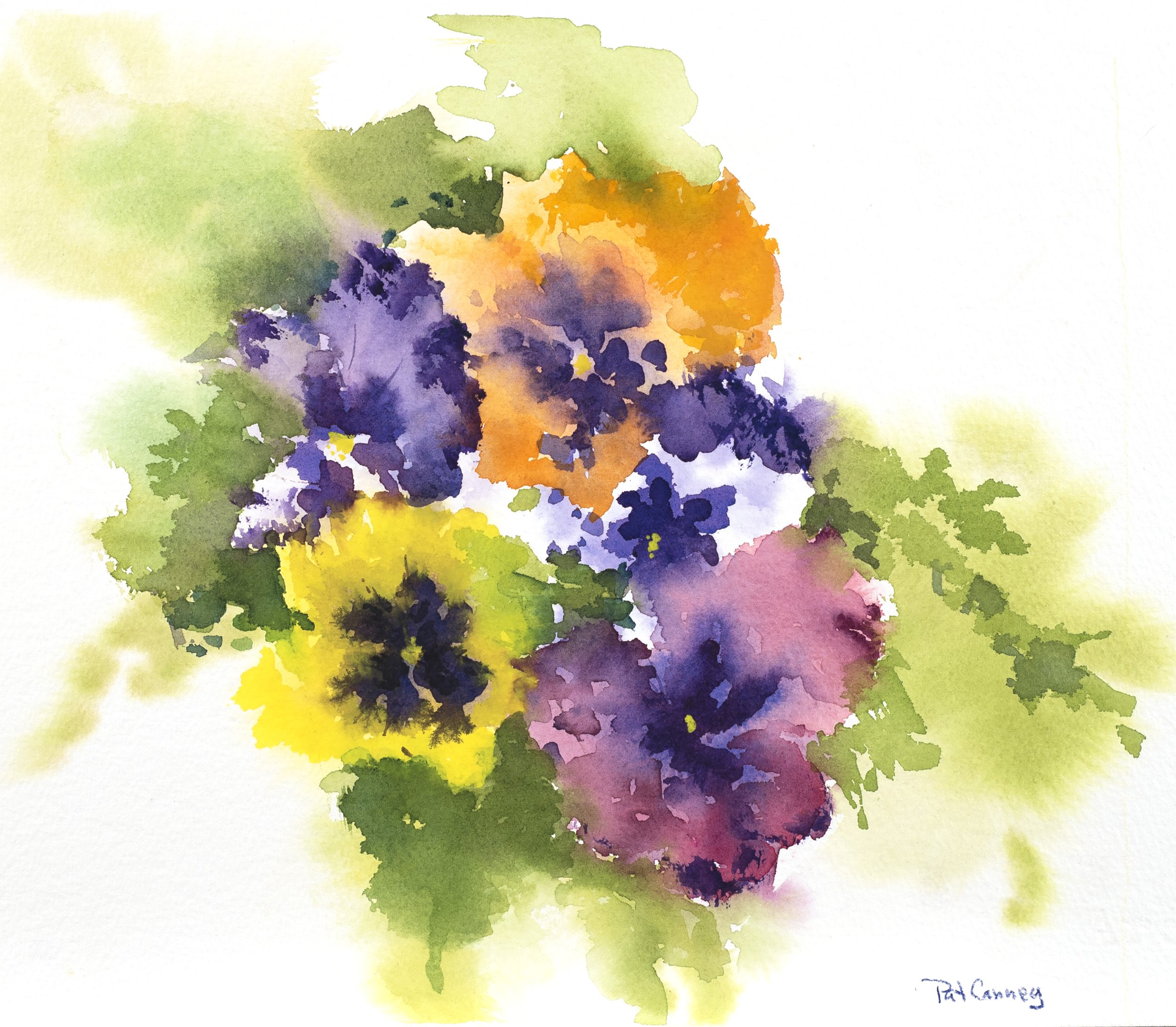 Pansies-12x10-$200