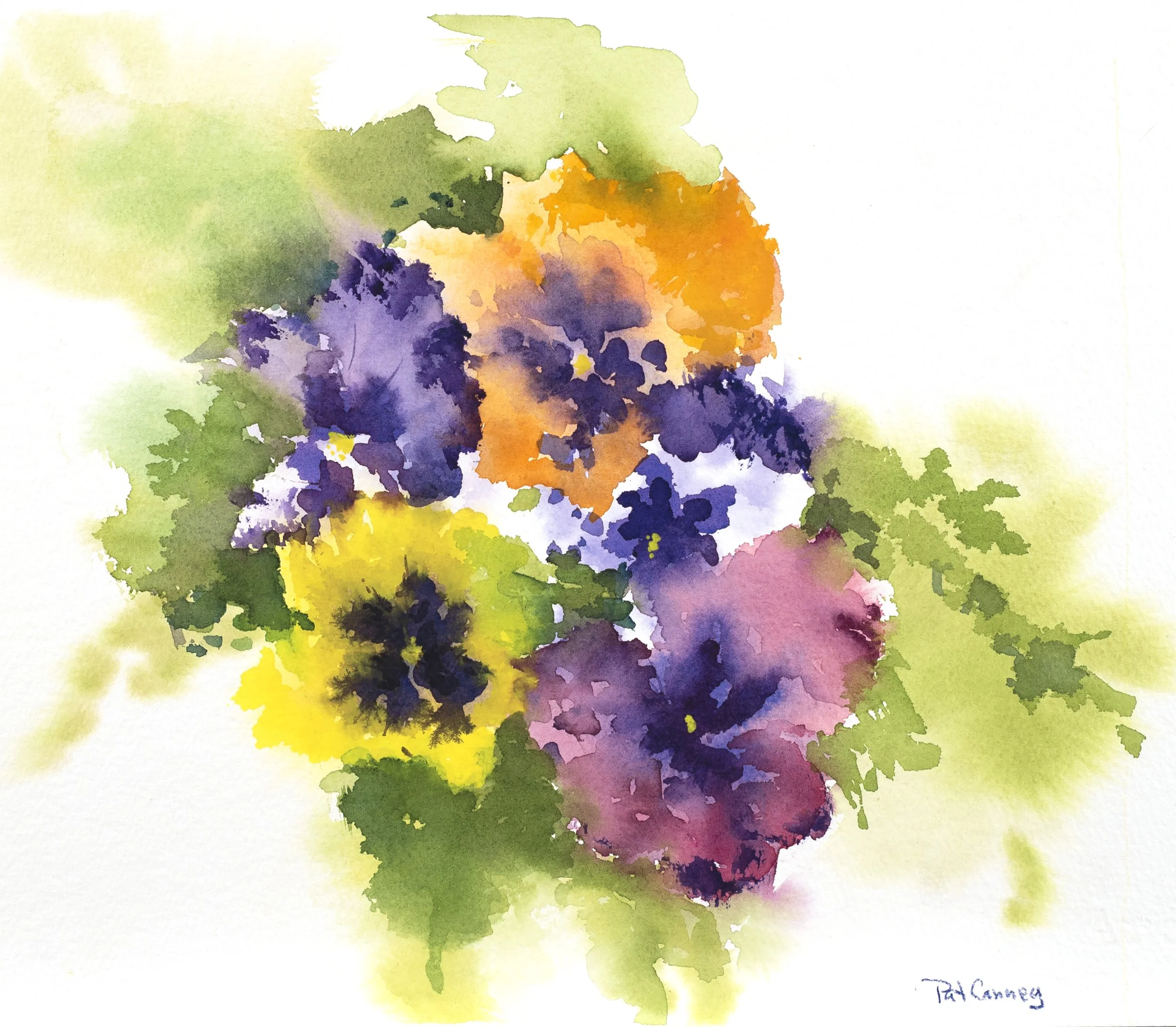 
Pansies-12x10-$200