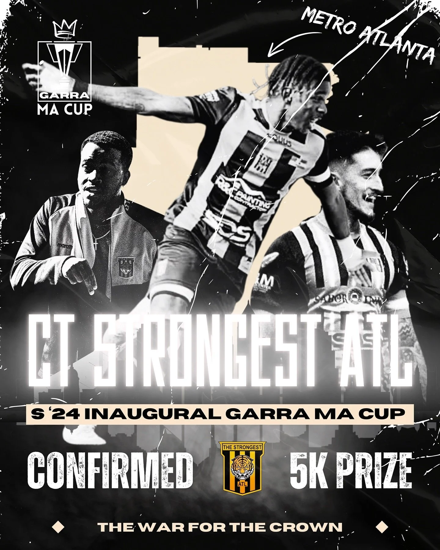 𝐓𝐄𝐍 𝐂𝐋𝐀𝐖𝐒 𝐃𝐎𝐖𝐍 𝐑𝐄𝐏𝐏𝐈𝐍𝐆 𝐆𝐂𝐎. 🐾

The Black &amp; Yellow Stripes out of Gwinnett County Sign for the 2024 Inaugural Summer Edition! ✍️🐅

#TheWarForTheCrown #KingOfKings

👑 𝐌𝐞𝐭𝐫𝐨 𝐀𝐭𝐥𝐚𝐧𝐭𝐚&rsquo;𝐬 𝟏𝐬𝐭 𝐌𝐢𝐝𝐰𝐞𝐞𝐤