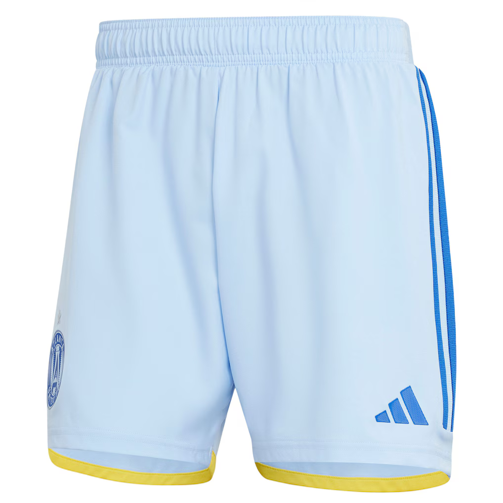 adidas Men's Soccer Atlanta United FC Blue 2024 Away Authentic Shorts