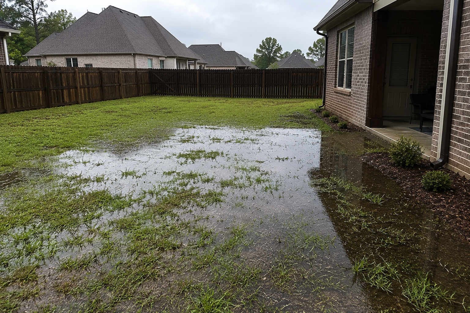Why Does Water Pool in My Yard After Every Rain? (And How to Fix It)