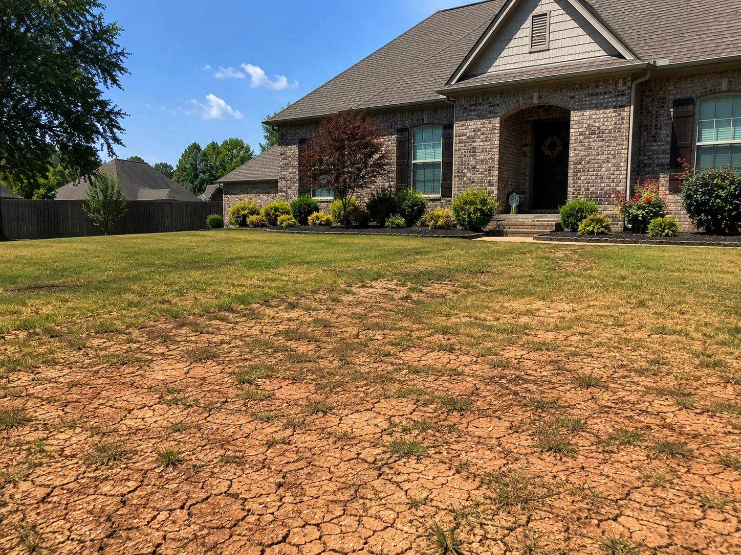 Why Your Yard Floods Worse After a Heat Wave (The Clay Soil Effect in Memphis)