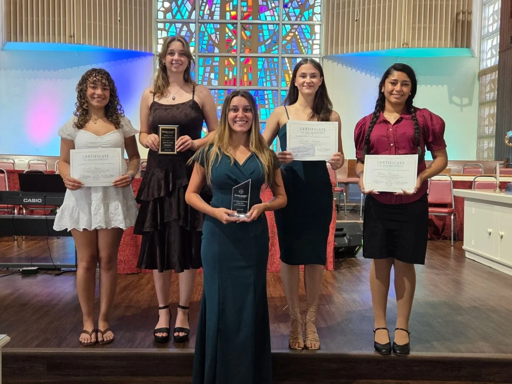 2026 Winners: 1st Place - Mallory Goddard, 2nd Place - Avery Larsen, 3rd Place - Anabel Quittman. Directors Awards: Zuriel Abreu, and Matie Goodrich 
