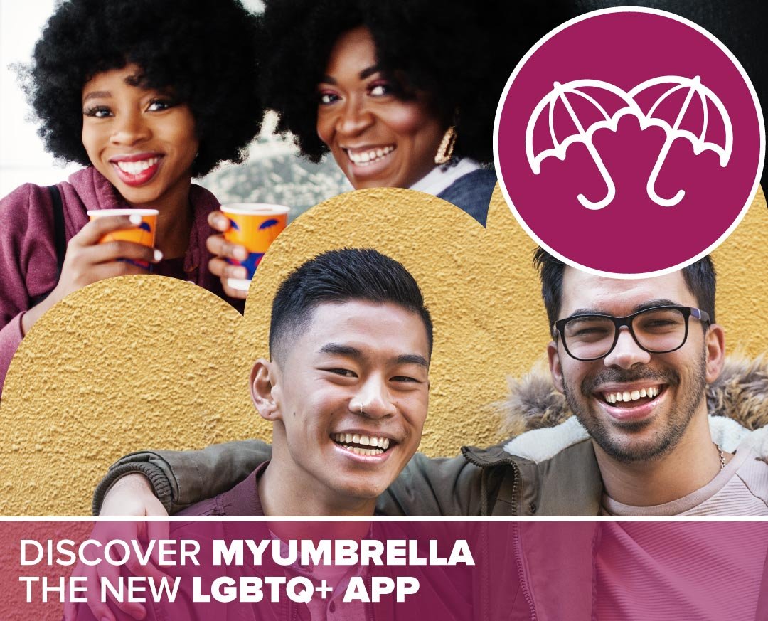 MyUmbrella - Create your business profile on the new social networking app for the LGBTQ+ community