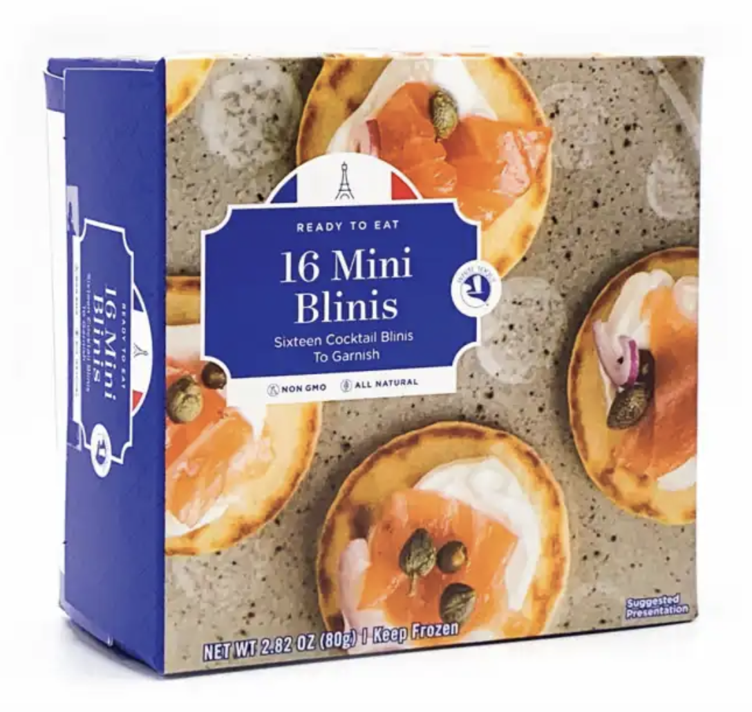 Mini Blinis (Frozen)