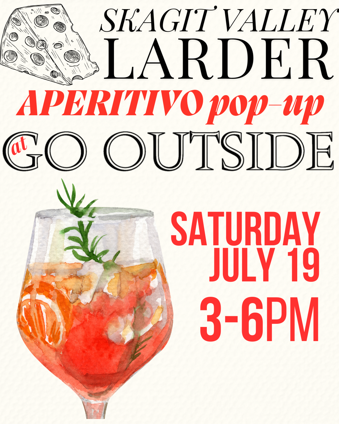 Pop Up @ Go Outside (La Conner)