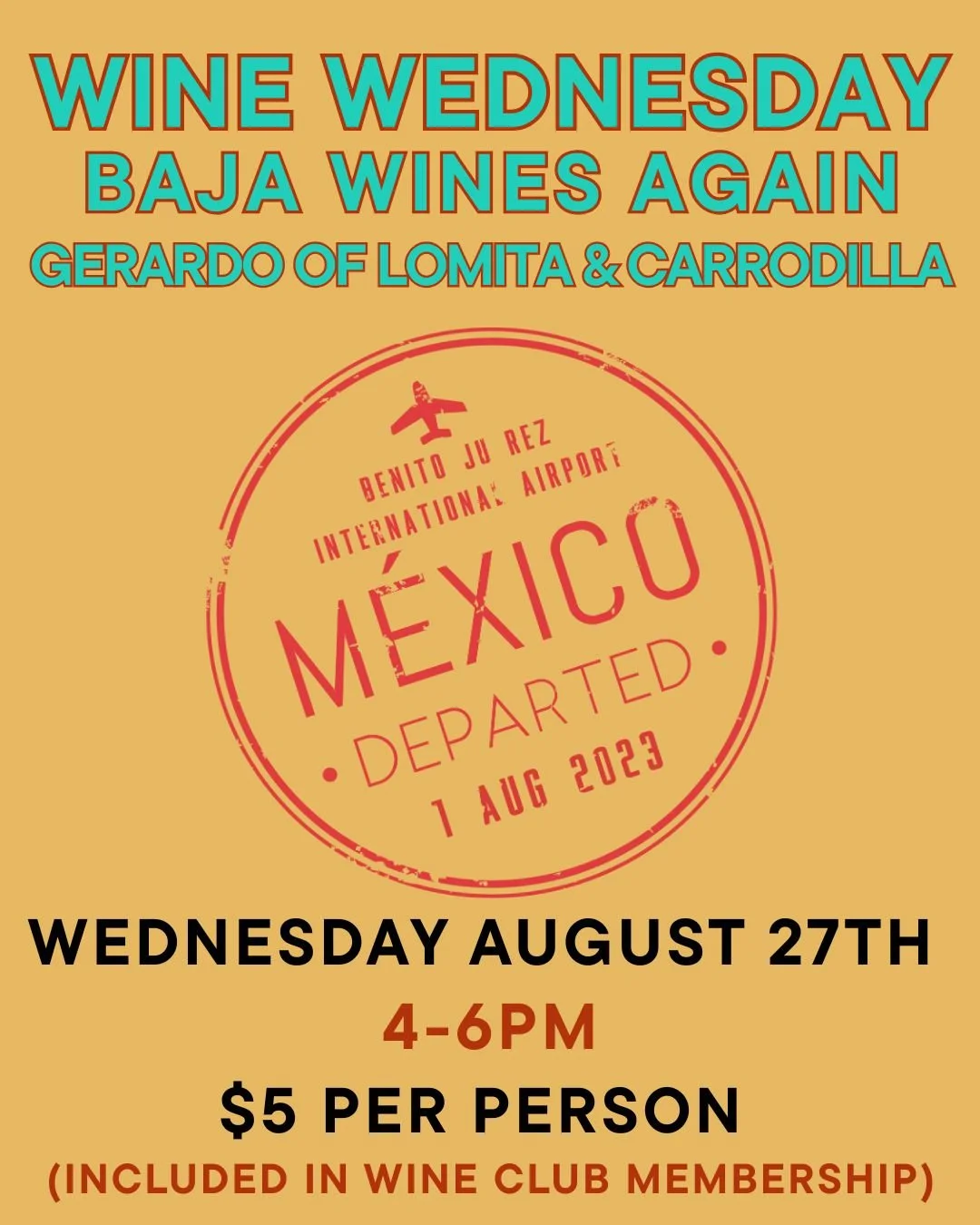 Wine Wednesday: Baja Wines Again!