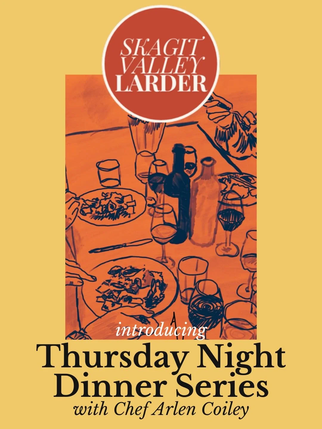 1/22 Thursday Night Dinner Series