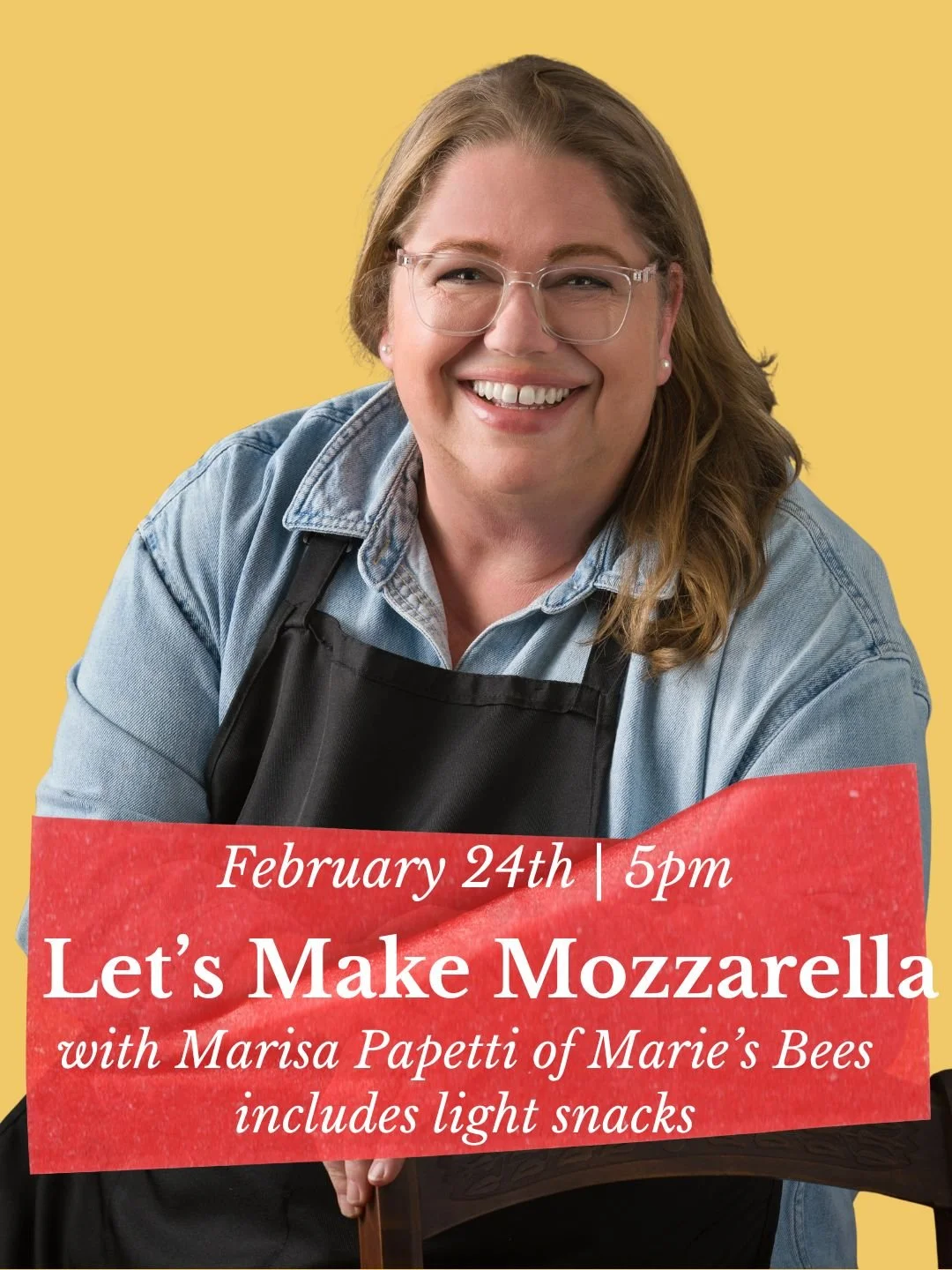 2/24 Cheesemaking Class: Mozzarella