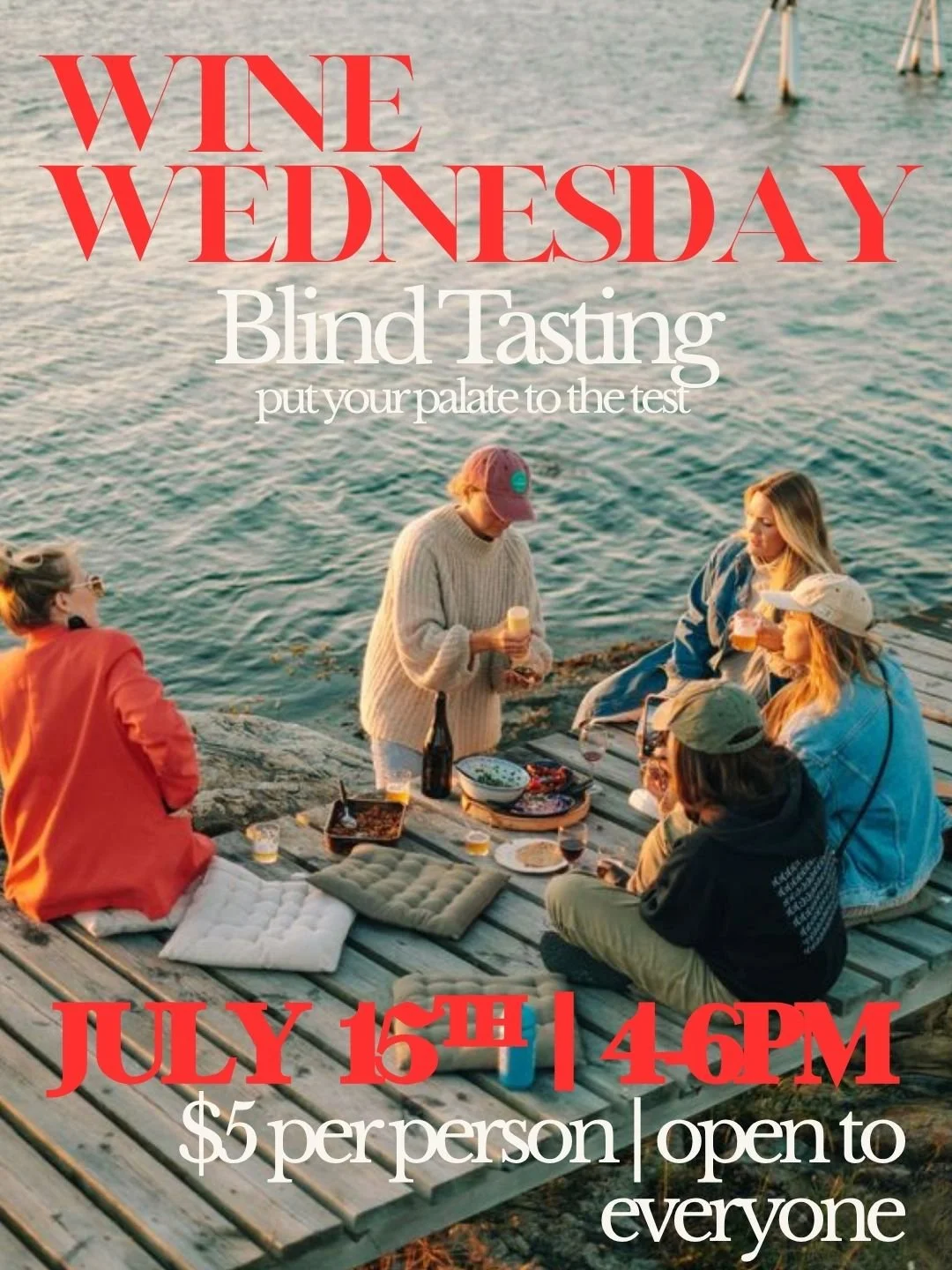 7/15 Wine Wednesday: Blind Tasting