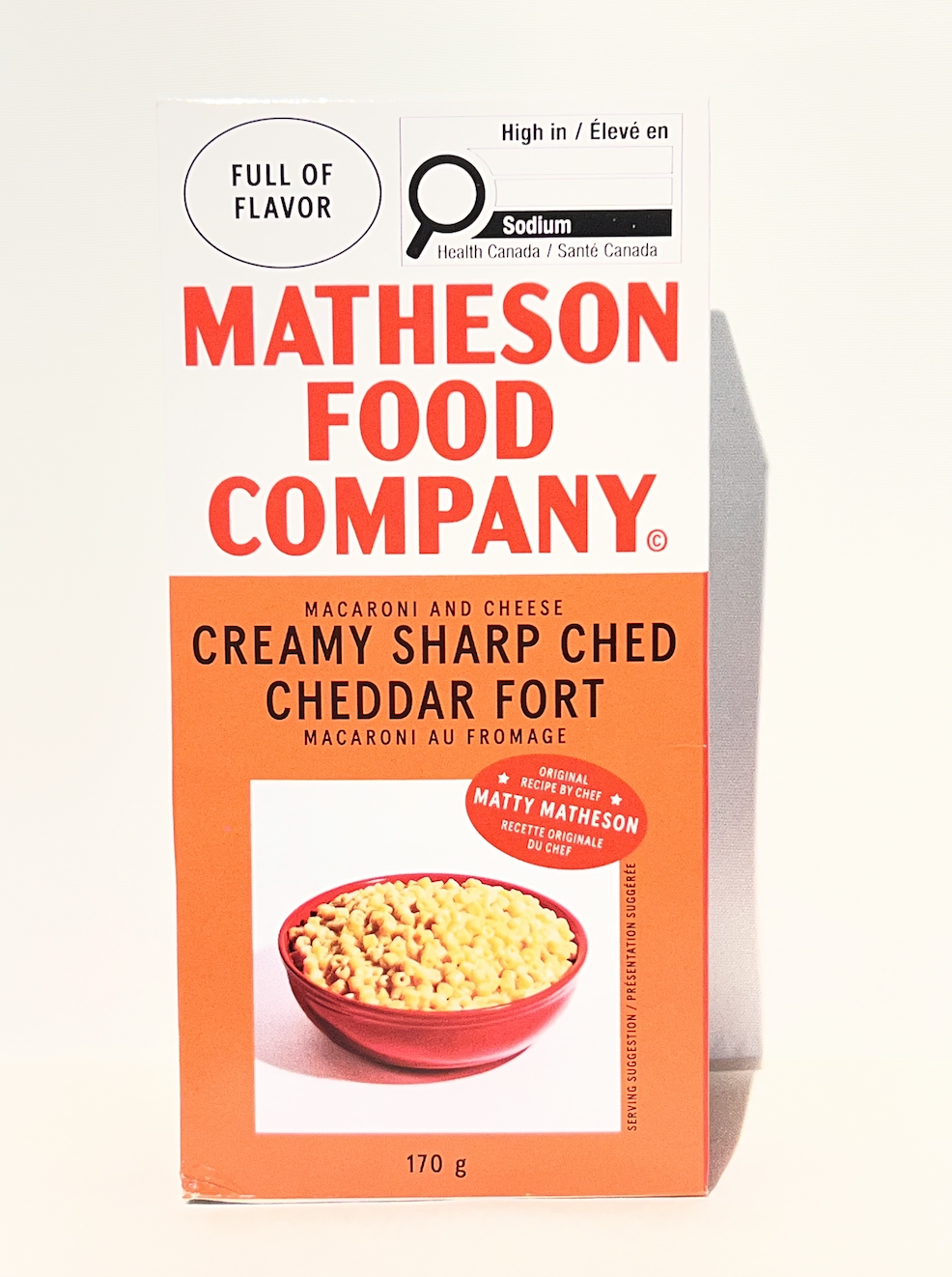 Matheson Creamy Sharp Chedd Macaroni and Cheese