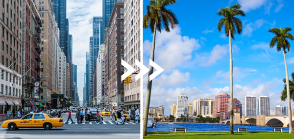 No State Income Tax: Domicile Rules NY vs. FL