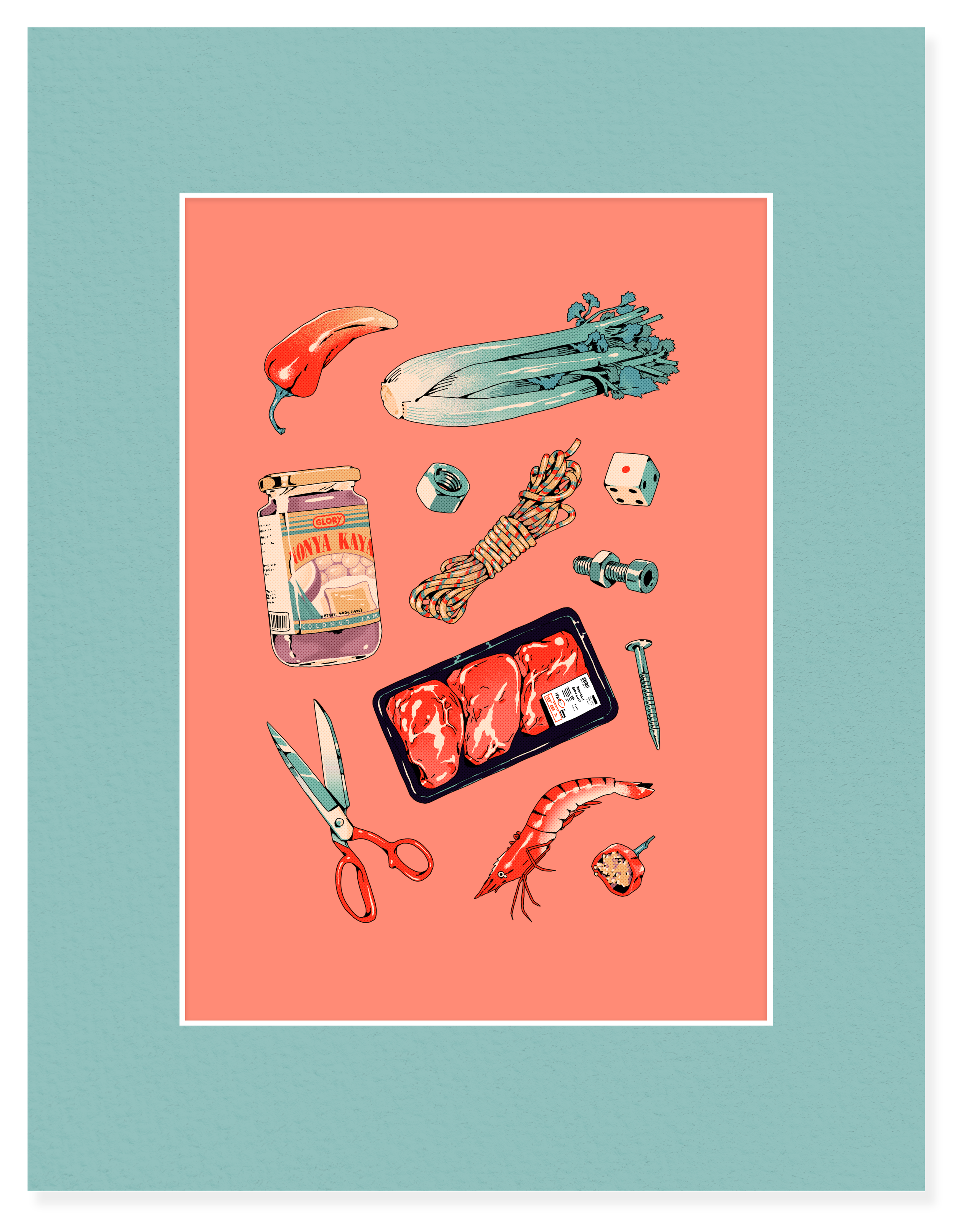 Memory Bank 3 – Print by Choo Draws