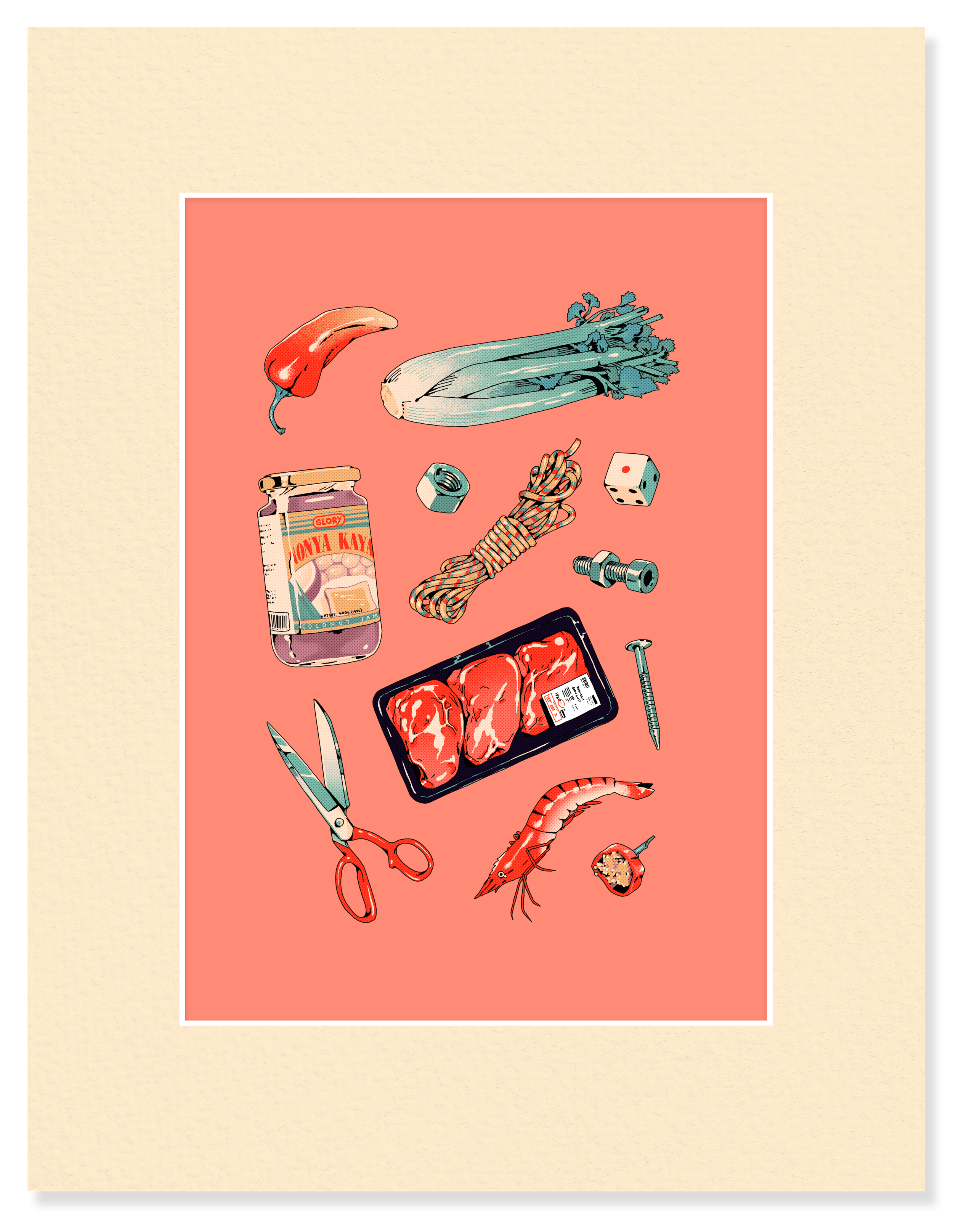 Memory Bank 3 – Print by Choo Draws