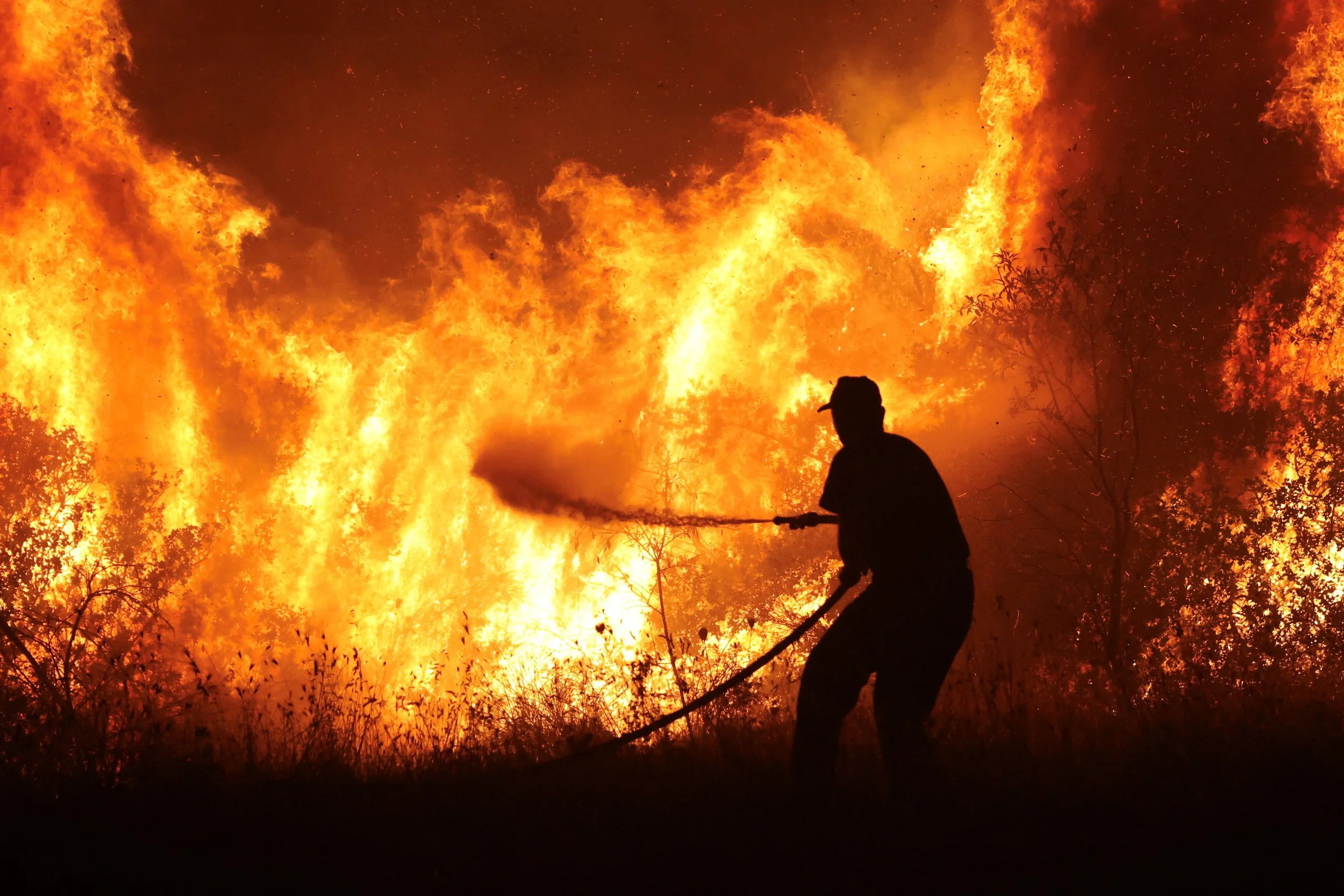 Greece Battled Massive Wildfires Fueled by Extreme Heat.