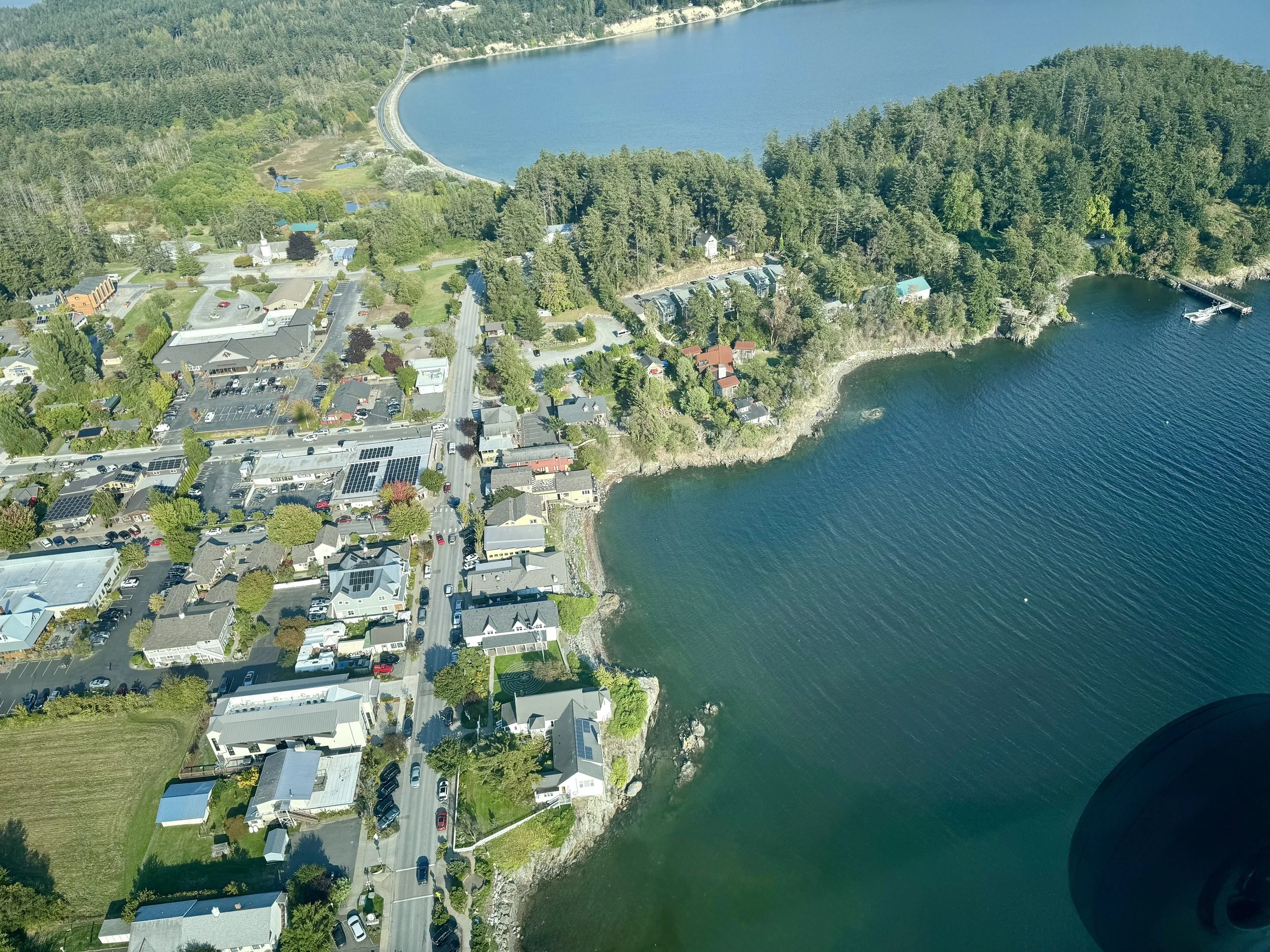View From Plane Above Eastsound.jpeg