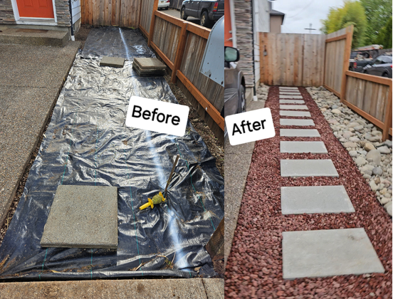 Before &amp; After New Deck Installation