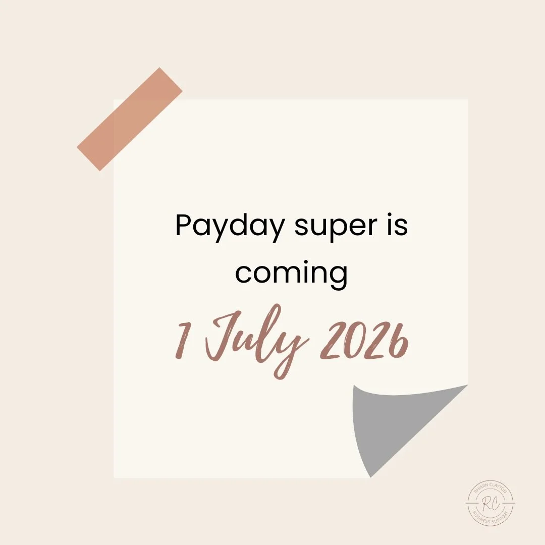 Payday super is coming.

From 1 July 2026, super will need to be paid at the same time as wages, instead of quarterly.

For many businesses this will mean adjusting payroll processes and cashflow planning.

It&rsquo;s not necessarily complicated &mda