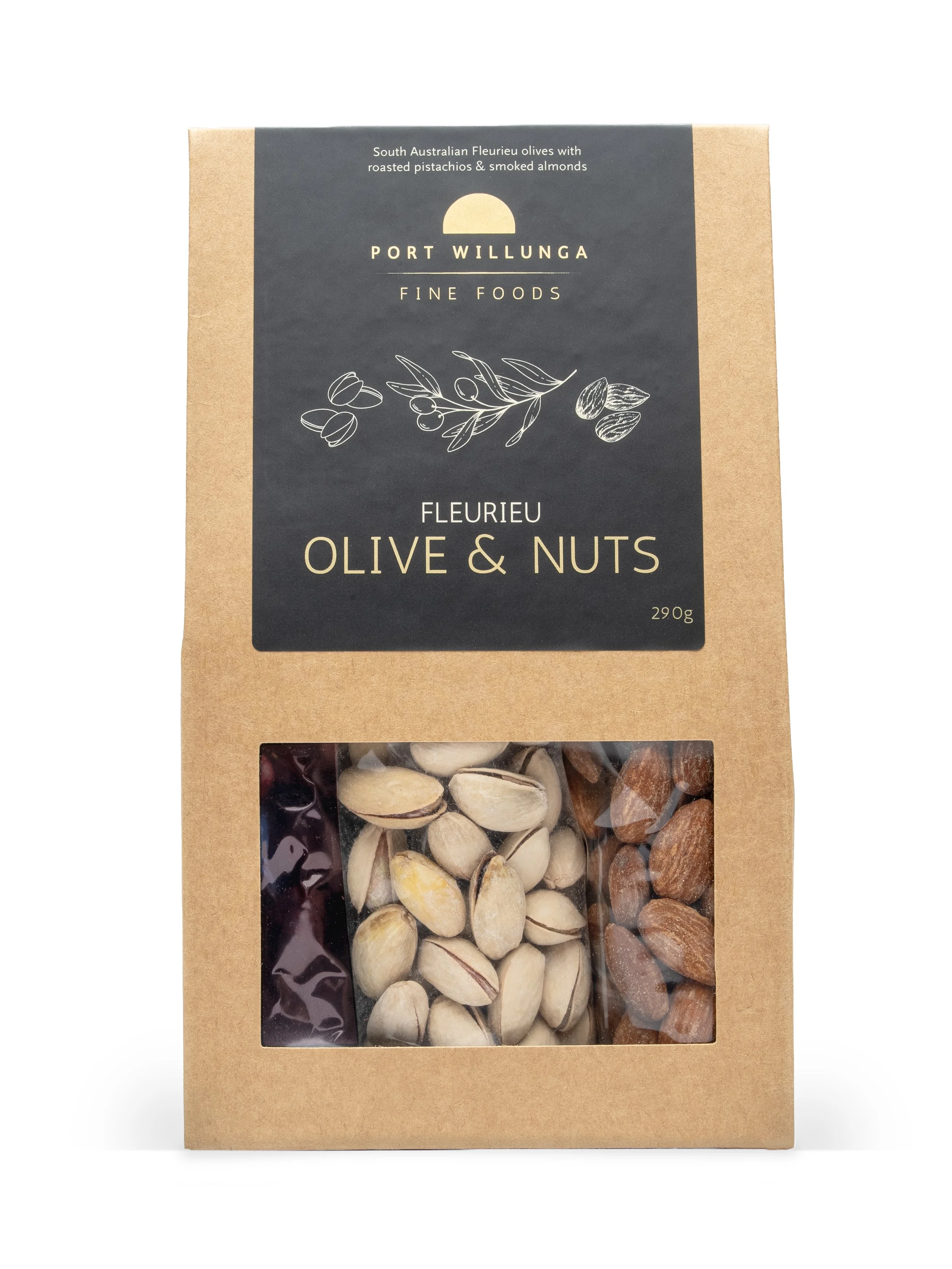 OLIVE & NUTS PLATTTER PACK 290G
