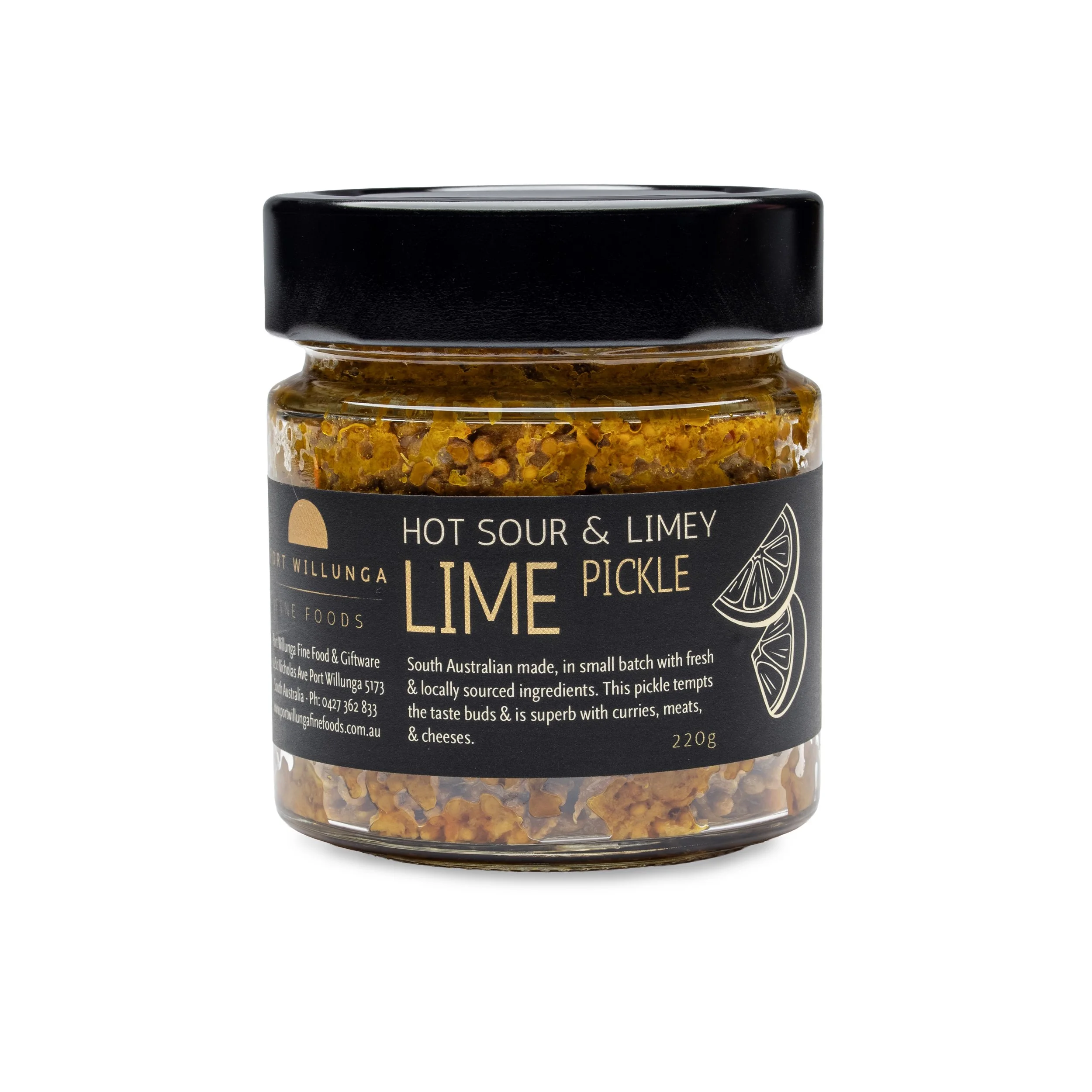 FLEURIEU LIME PICKLE 220G