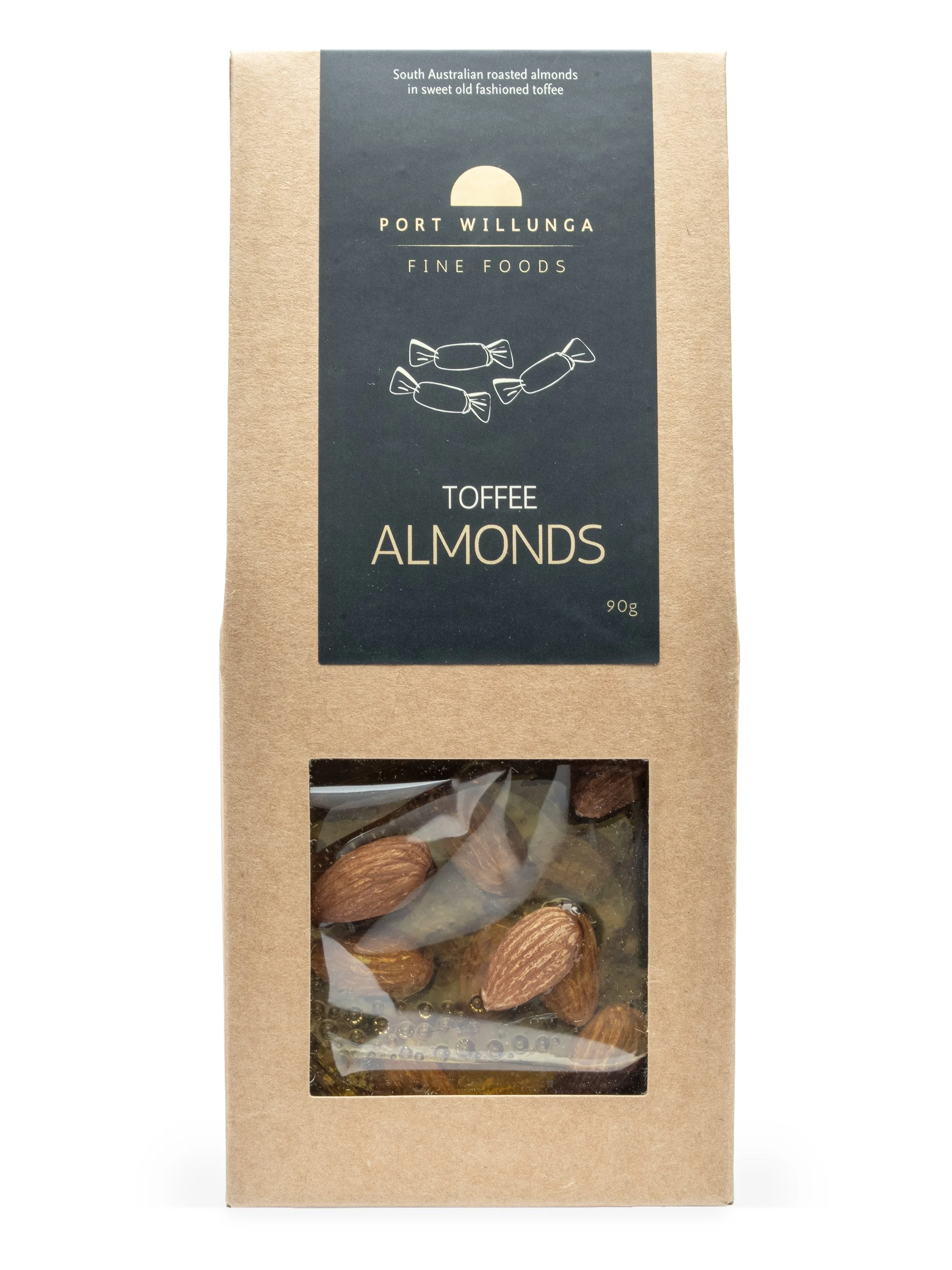 TOFFEE ALMONDS 100G