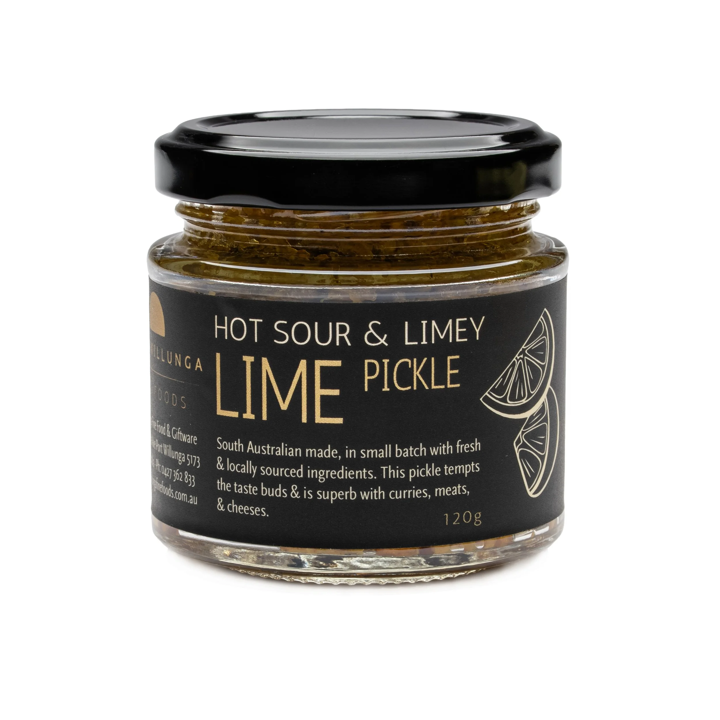 FLEURIEU LIME PICKLE 120G