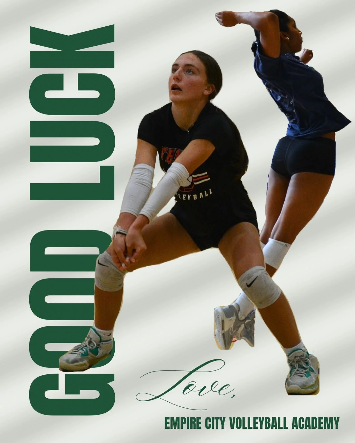 We want to wish our ECVBA athletes the best of luck this weekend as they head into tryouts for their high school &amp; club seasons. 

If you run into any of our Empire City coaches at tryouts, please come up and say hi!!

Remember, it&rsquo;s not ab