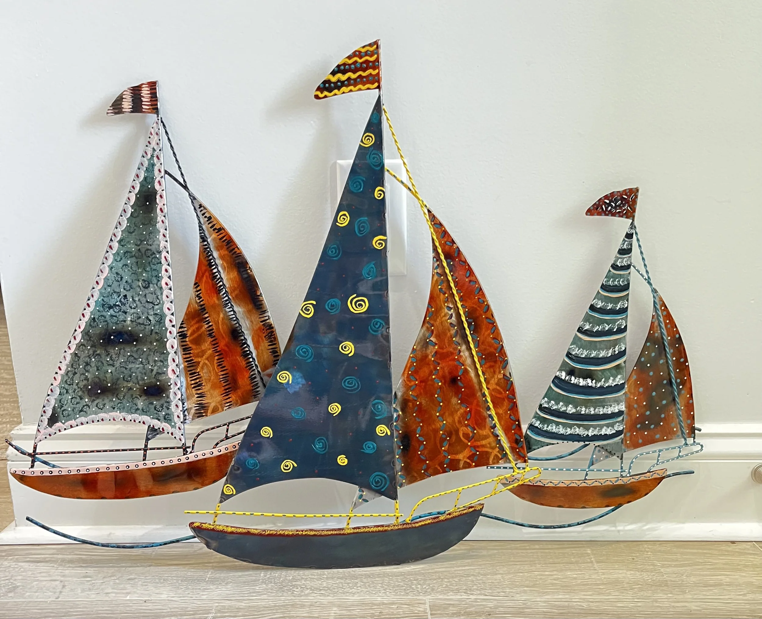 3 Sailboats