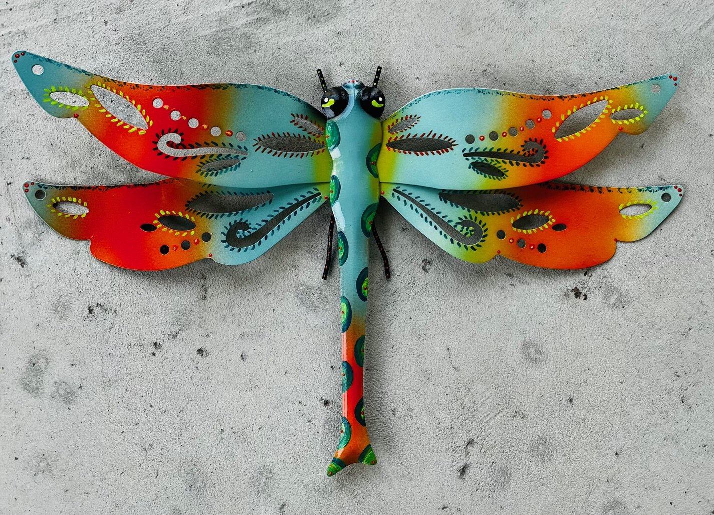 Teal Dragonfly - small