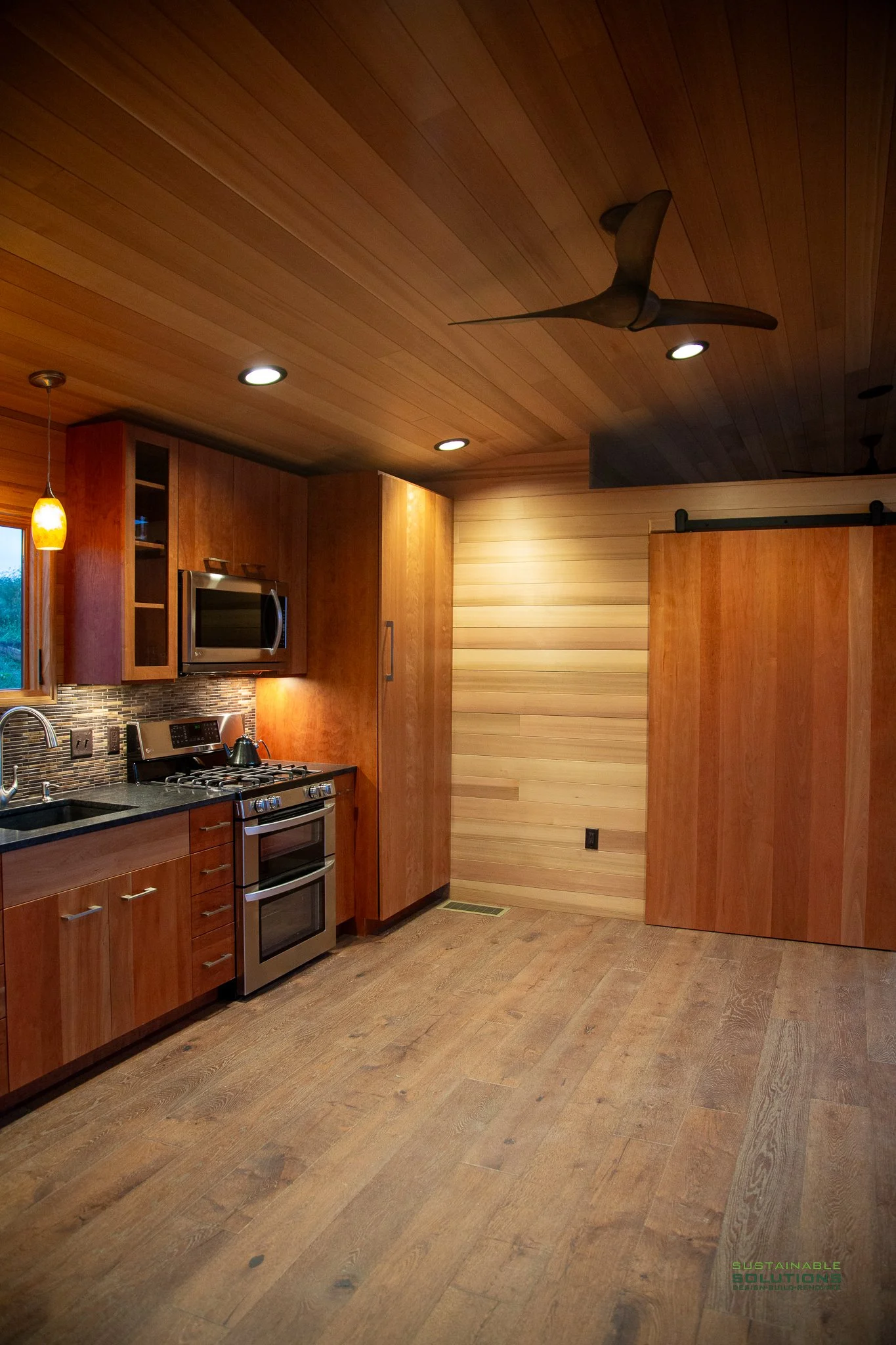 Custom Cabin in Shenandoah Valley, Virginia built by Sustainable Solutions