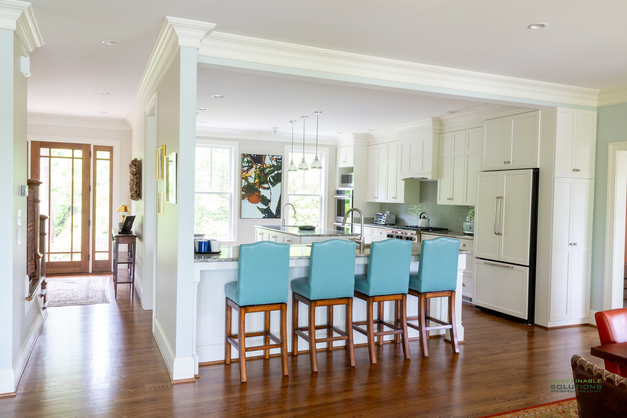 Lakehouse Custom Cabinets with Sustainable Solutions of Virginia