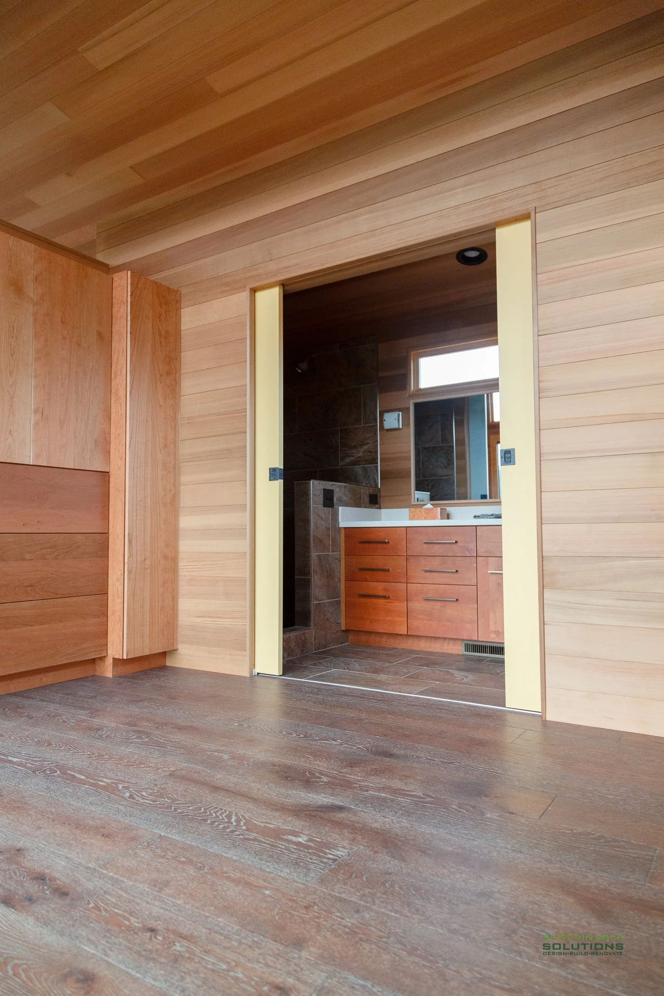 Custom Cabin in Shenandoah Valley, Virginia built by Sustainable Solutions