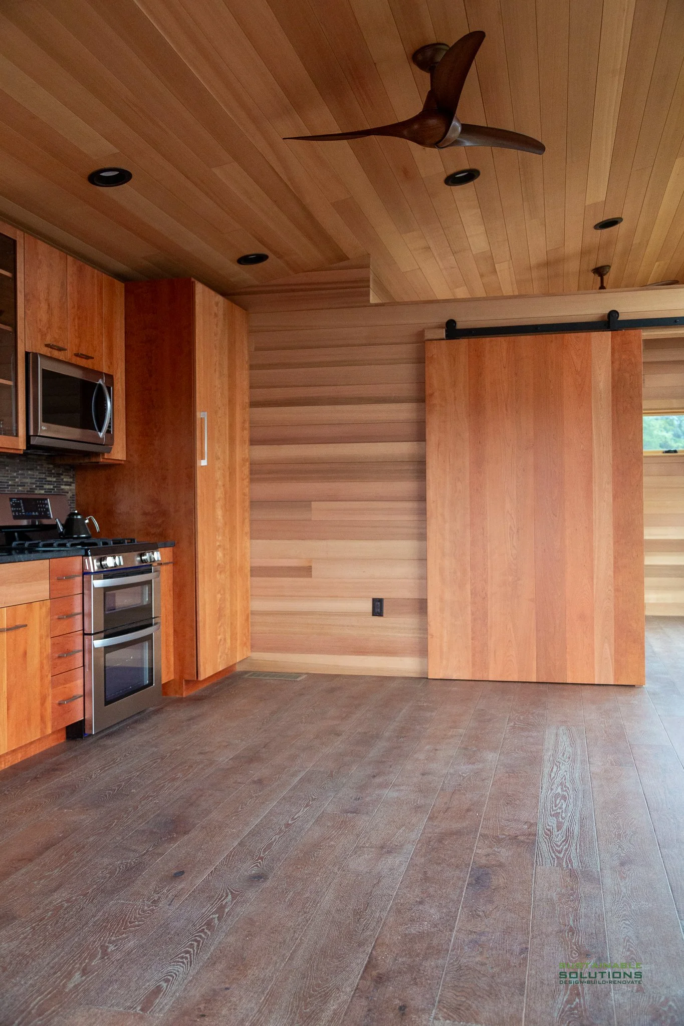 Custom Cabin in Shenandoah Valley, Virginia built by Sustainable Solutions