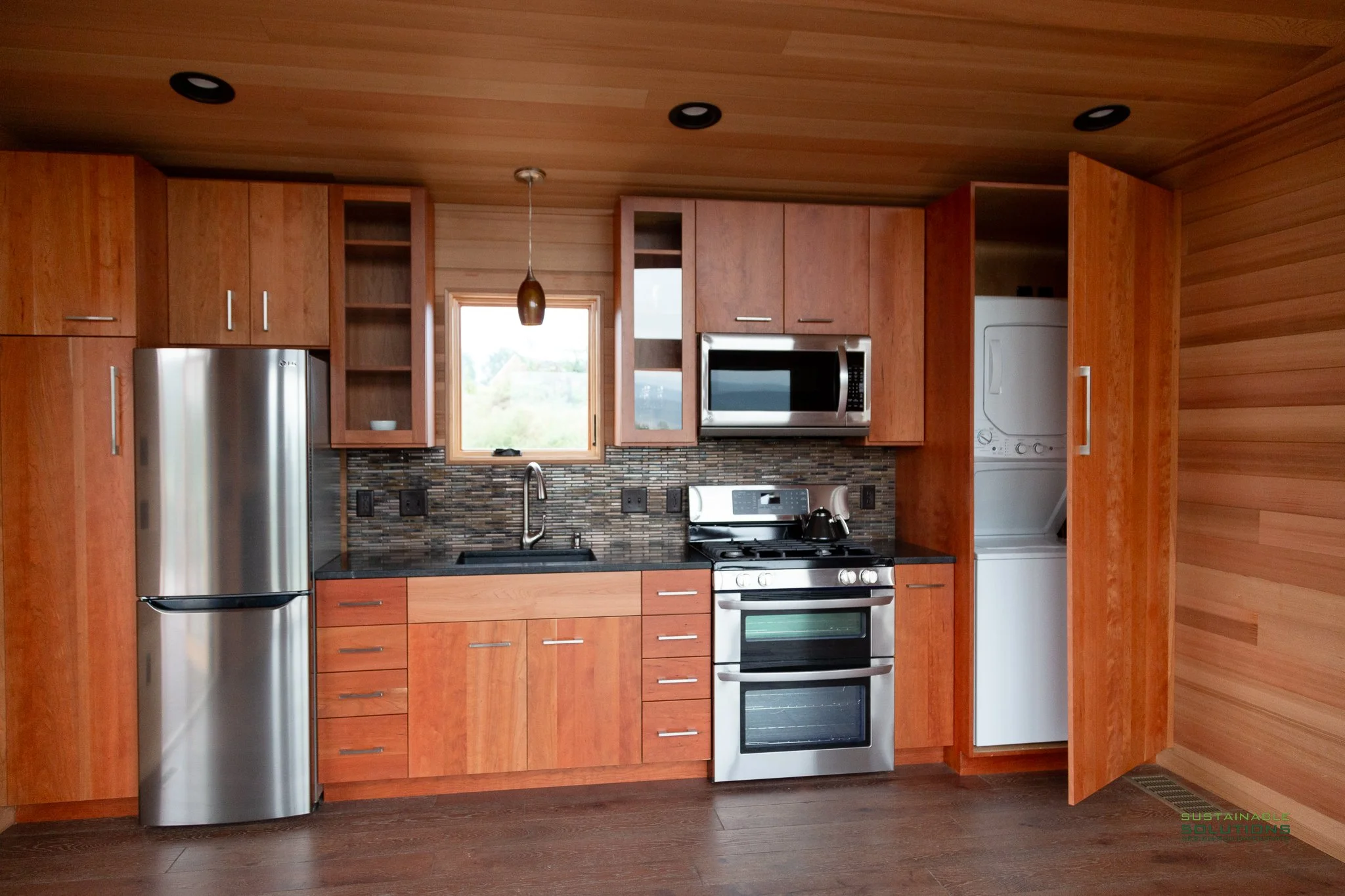Custom Cabin in Shenandoah Valley, Virginia built by Sustainable Solutions