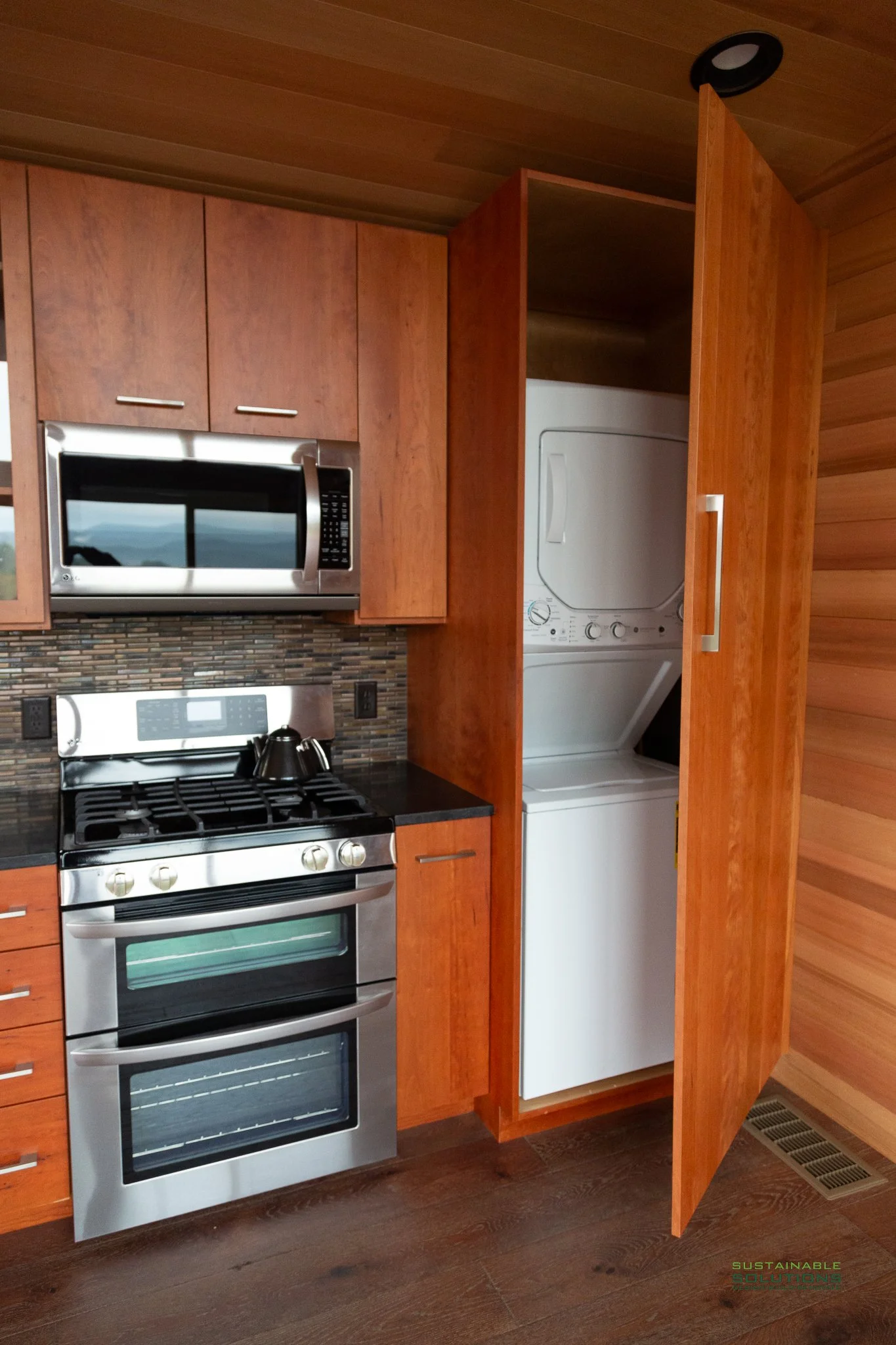 Custom Cabin in Shenandoah Valley, Virginia built by Sustainable Solutions