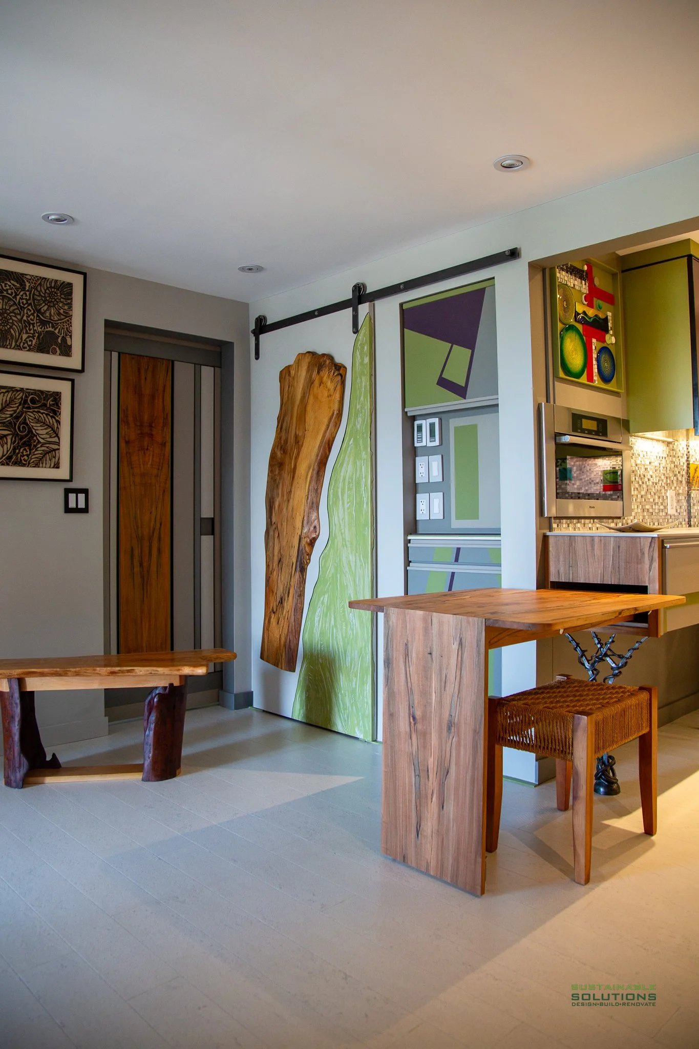 Eclectic Kitchen Remodel by Sustainable Solutions of Virginia, Inc. project photo 5