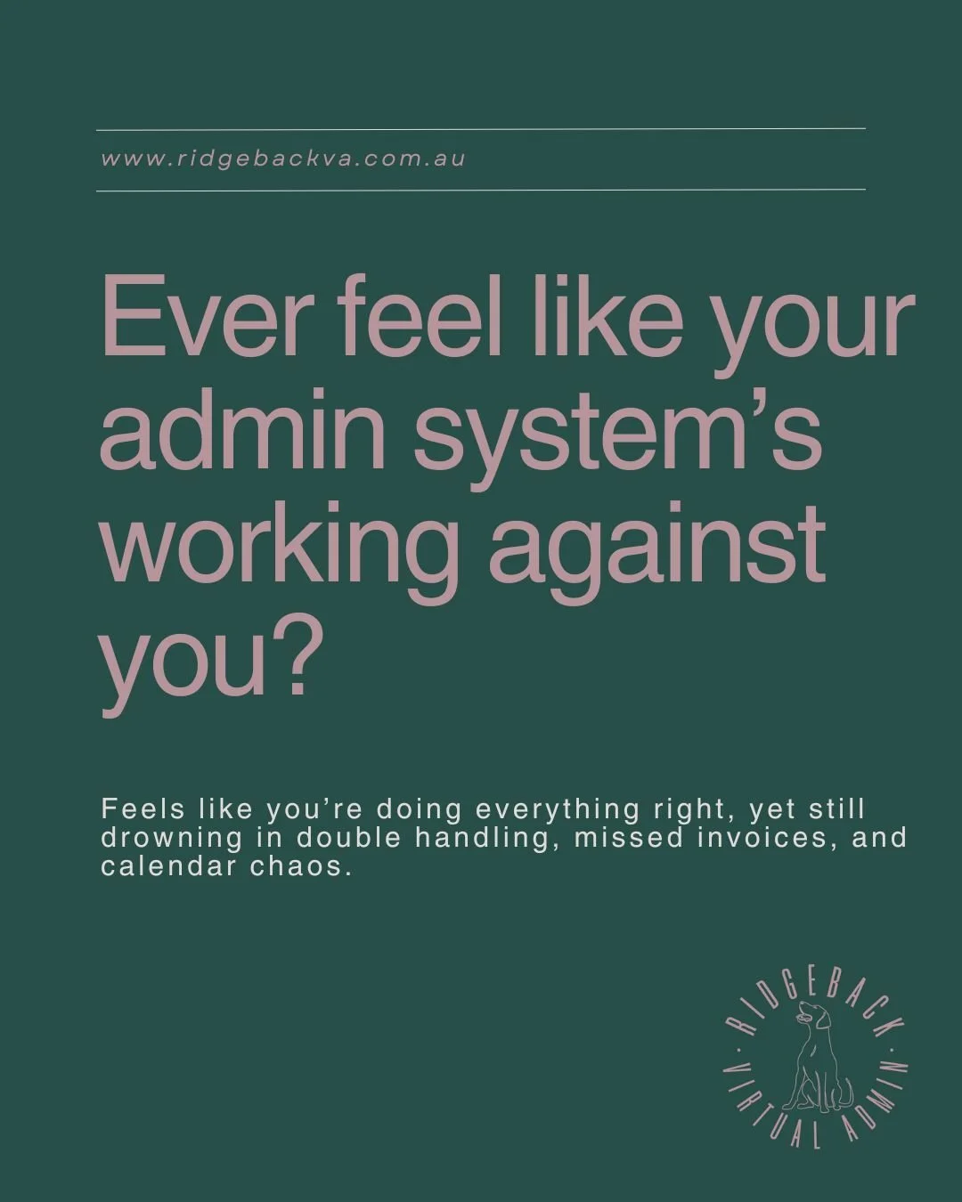 Ever feel like your admin system&rsquo;s working against you?

You&rsquo;ve got all the right tools Halaxy, invoicing platforms, reminders yet somehow, you&rsquo;re still double-handling everything.
Entering client info twice.
Manually checking payme