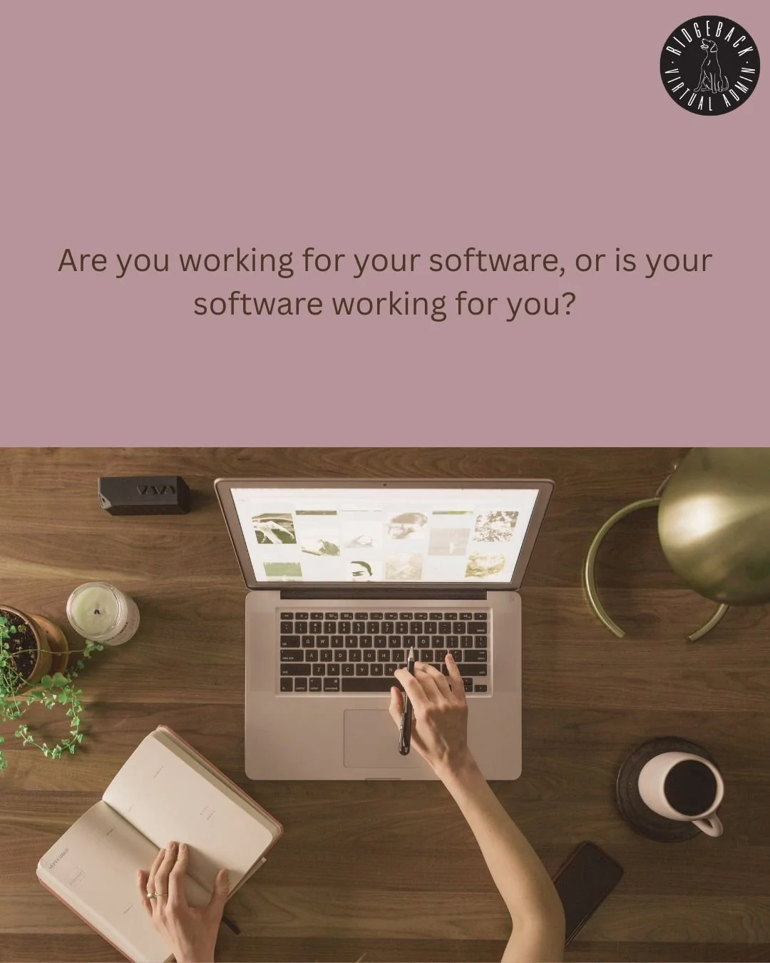 We live and breathe platforms like Halaxy and Power Diary. 

If your patient intake forms aren't automated or your Medicare processing feels like a chore, you aren't using your tools to their full potential.

Ridgeback VA helps you optimize your tech