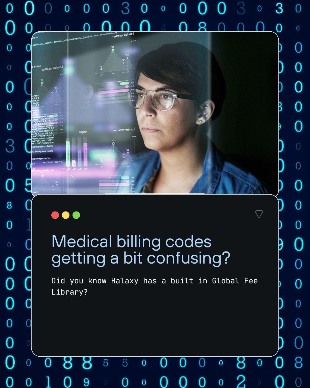 Stop manually looking up item codes.

Did you know Halaxy has a built-in Global Fee Library?

If you or your admin team are still manually typing in fees, double-checking schedule updates, or guessing line items, you are losing hours of time.

Whethe