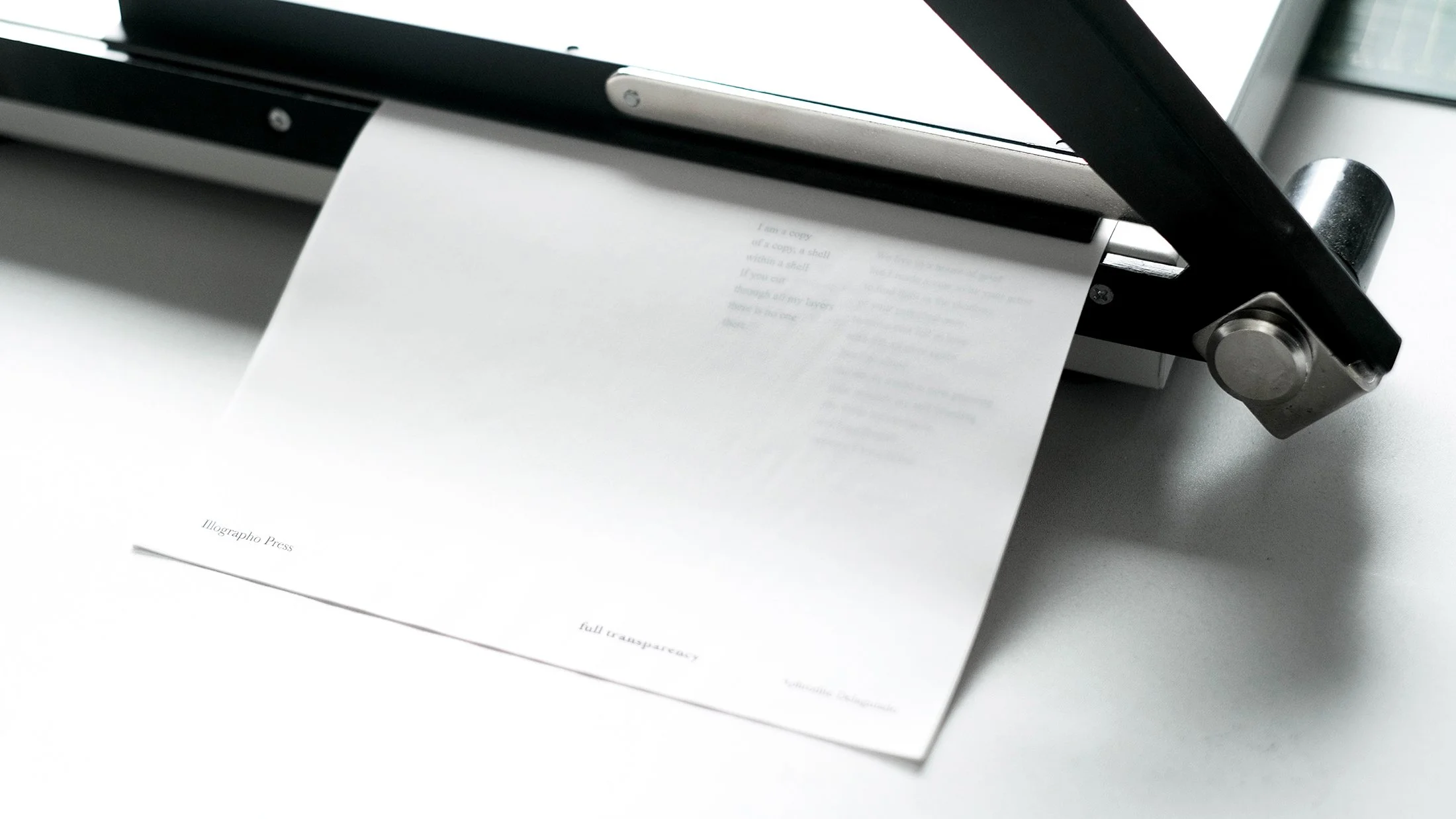 full transparency by Aphrodite D. Photo: Aphrodite D.