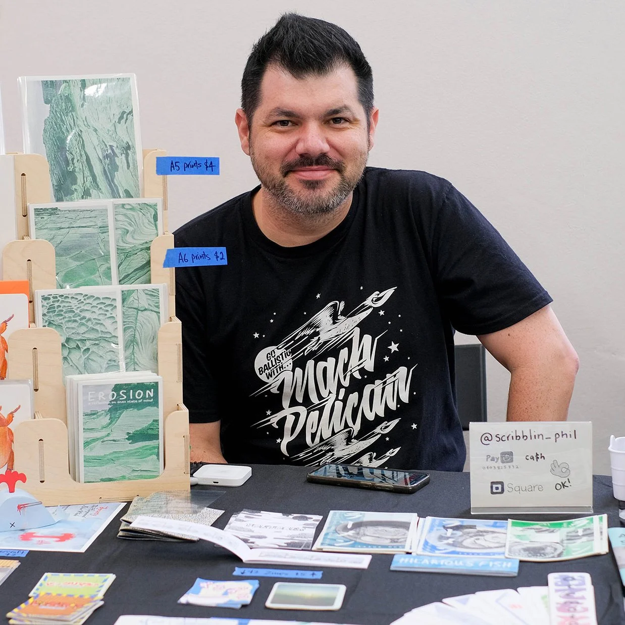 July - Zine workshop #21 with Phil Sabolta