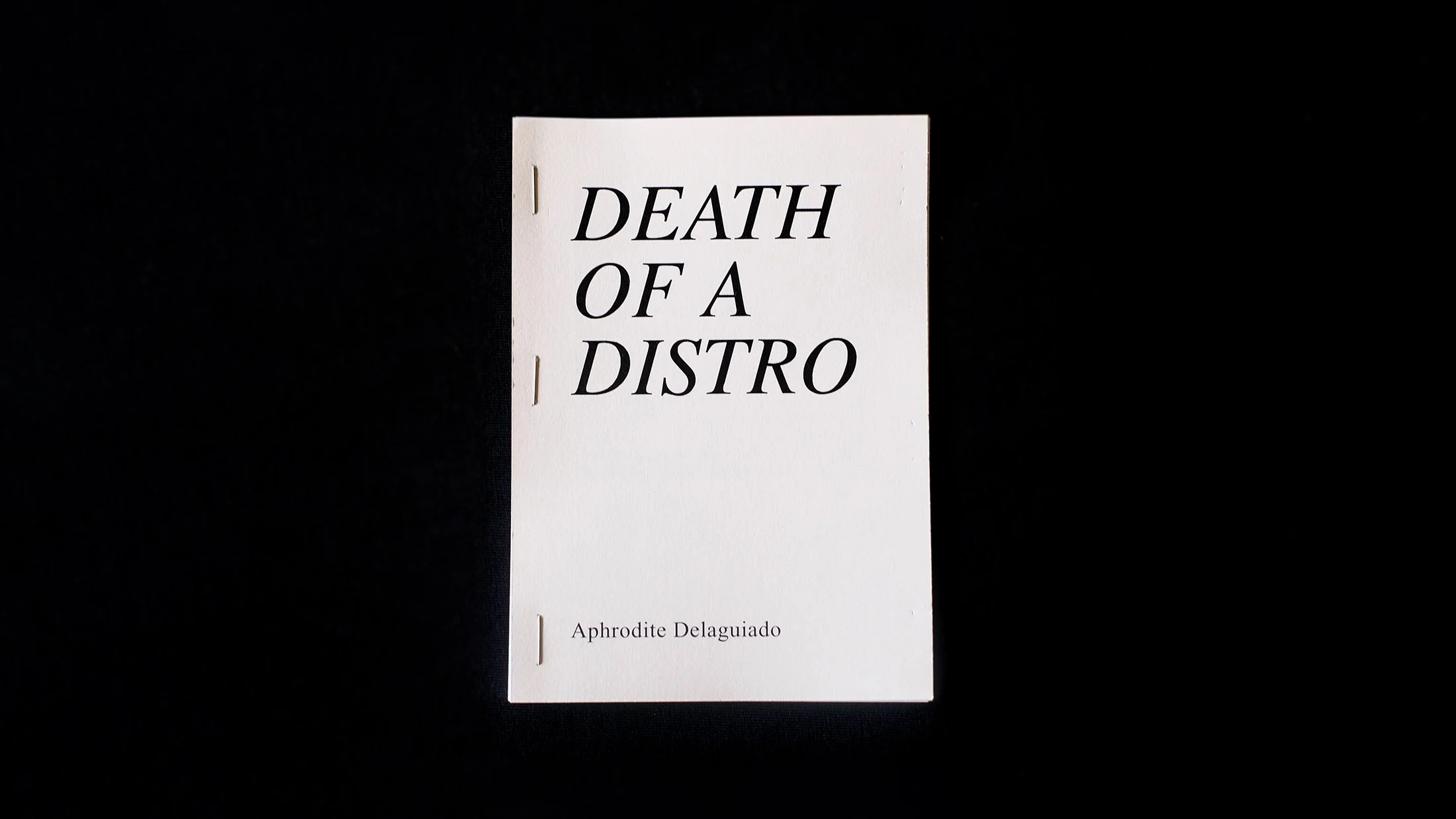 Death of a Distro by Aphrodite D.