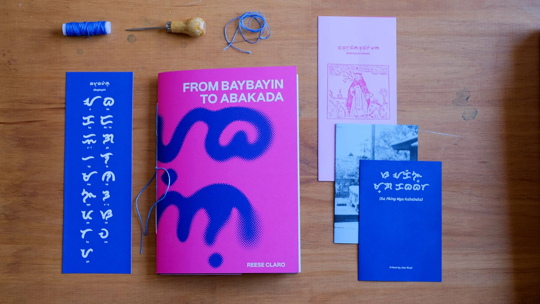 From Baybayin to Abakada by Reese Claro. Photo: Aphrodite D.